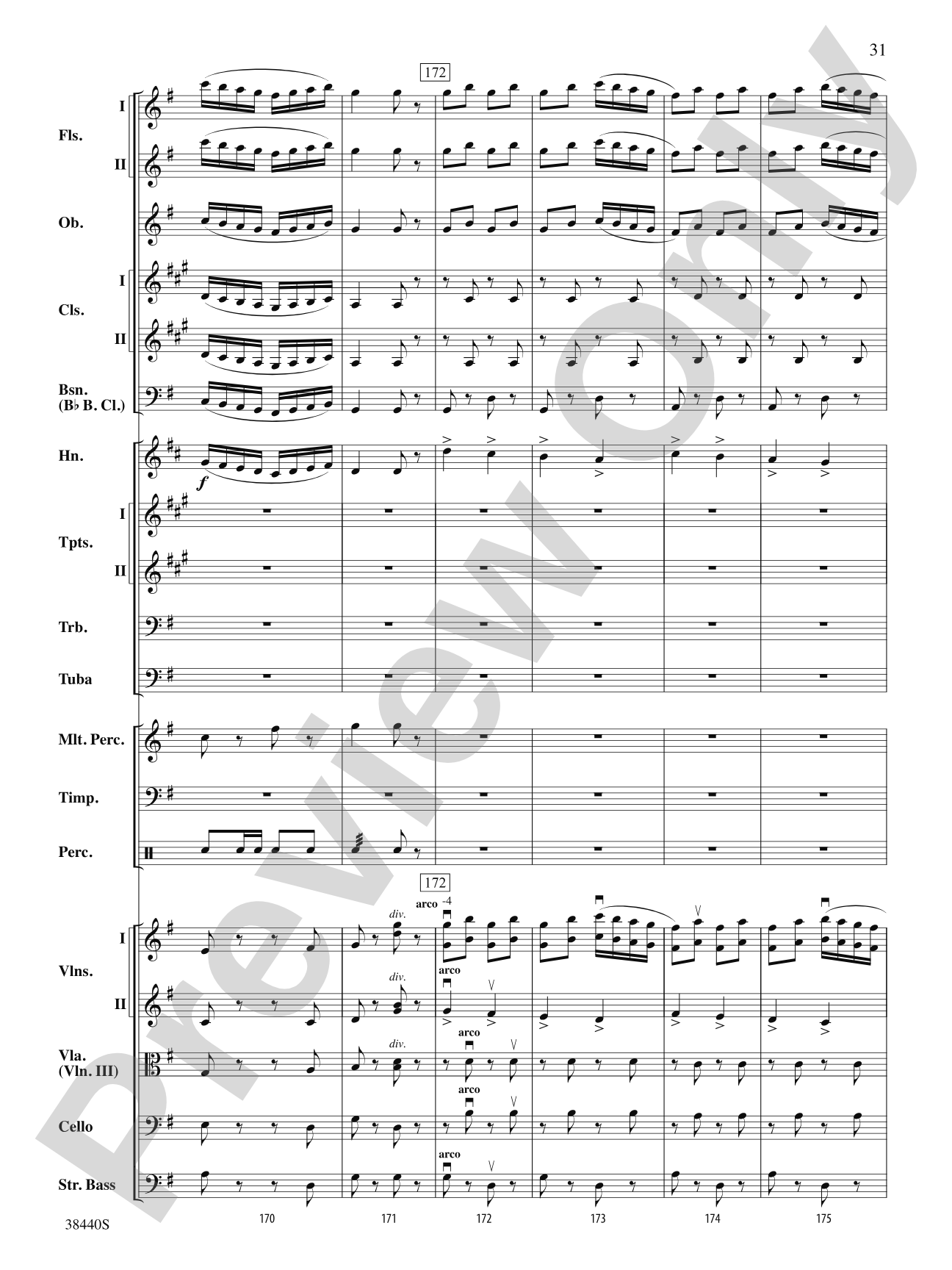 Leroy Anderson's Irish Suite, Part 1 (Themes from): Full Orchestra Conductor Score & Parts