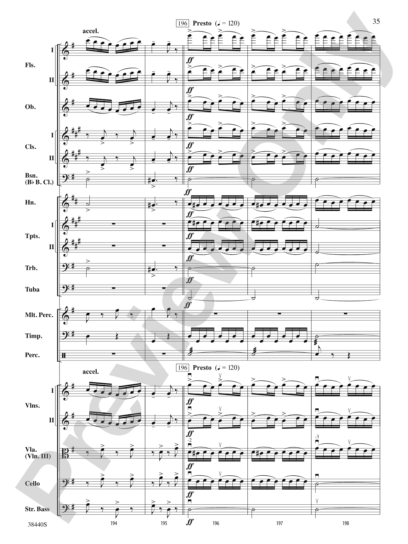 Leroy Anderson's Irish Suite, Part 1 (Themes from): Full Orchestra Conductor Score & Parts