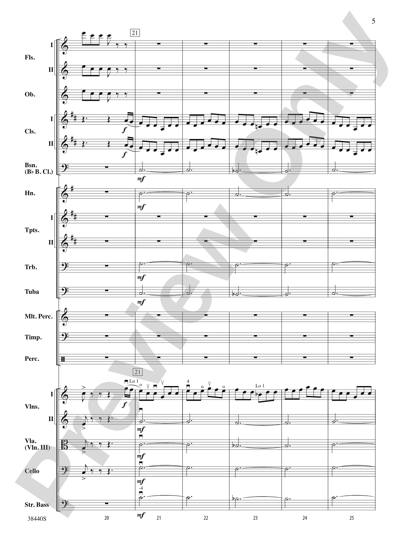 Leroy Anderson's Irish Suite, Part 1 (Themes from): Full Orchestra Conductor Score & Parts