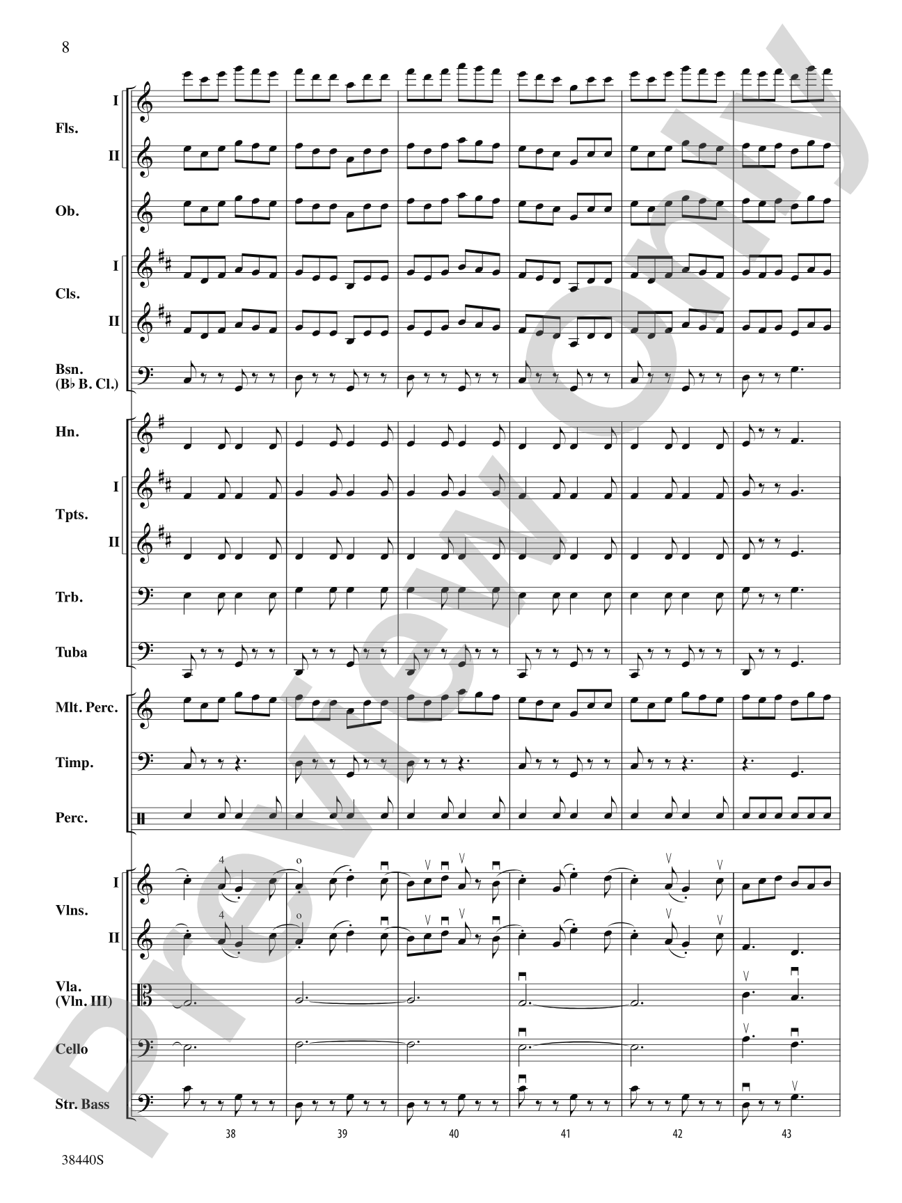 Leroy Anderson's Irish Suite, Part 1 (Themes from): Full Orchestra Conductor Score & Parts