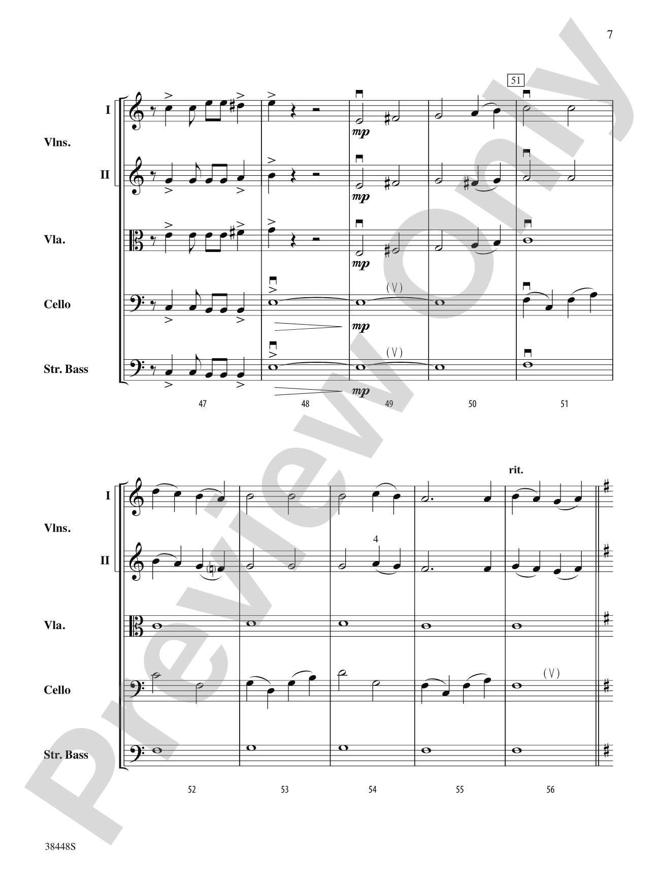 Blazing Bows of the West!: String Orchestra Conductor Score & Parts