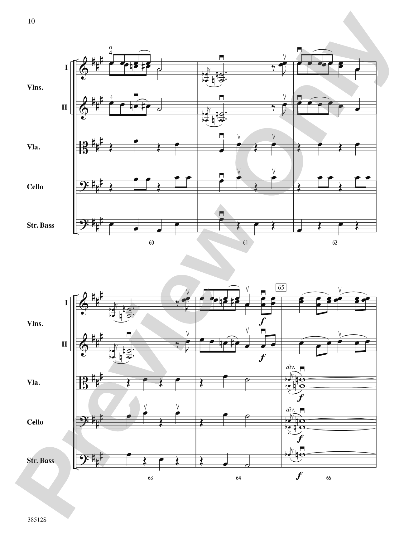 Bluegrass Fiddle Frenzy: String Orchestra Conductor Score & Parts