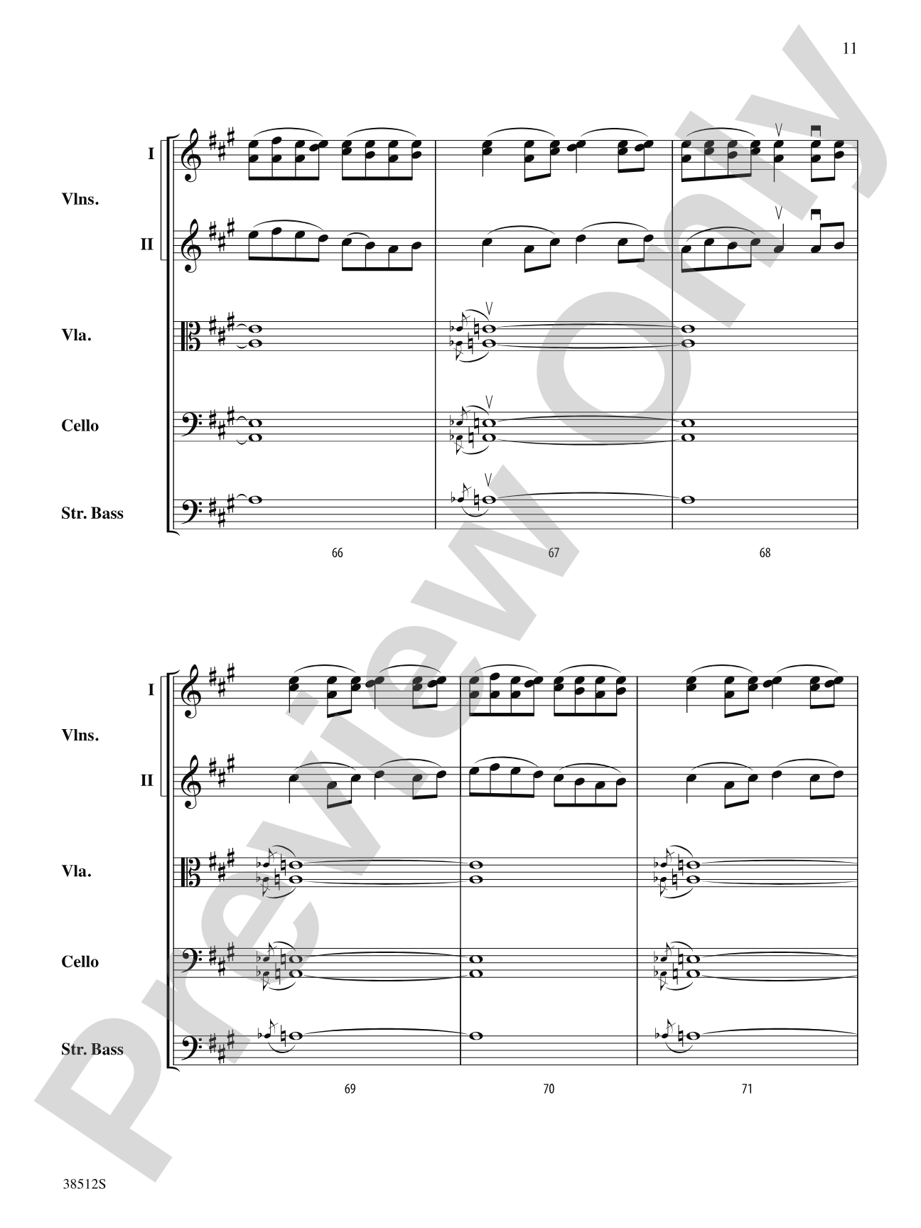 Bluegrass Fiddle Frenzy: String Orchestra Conductor Score & Parts