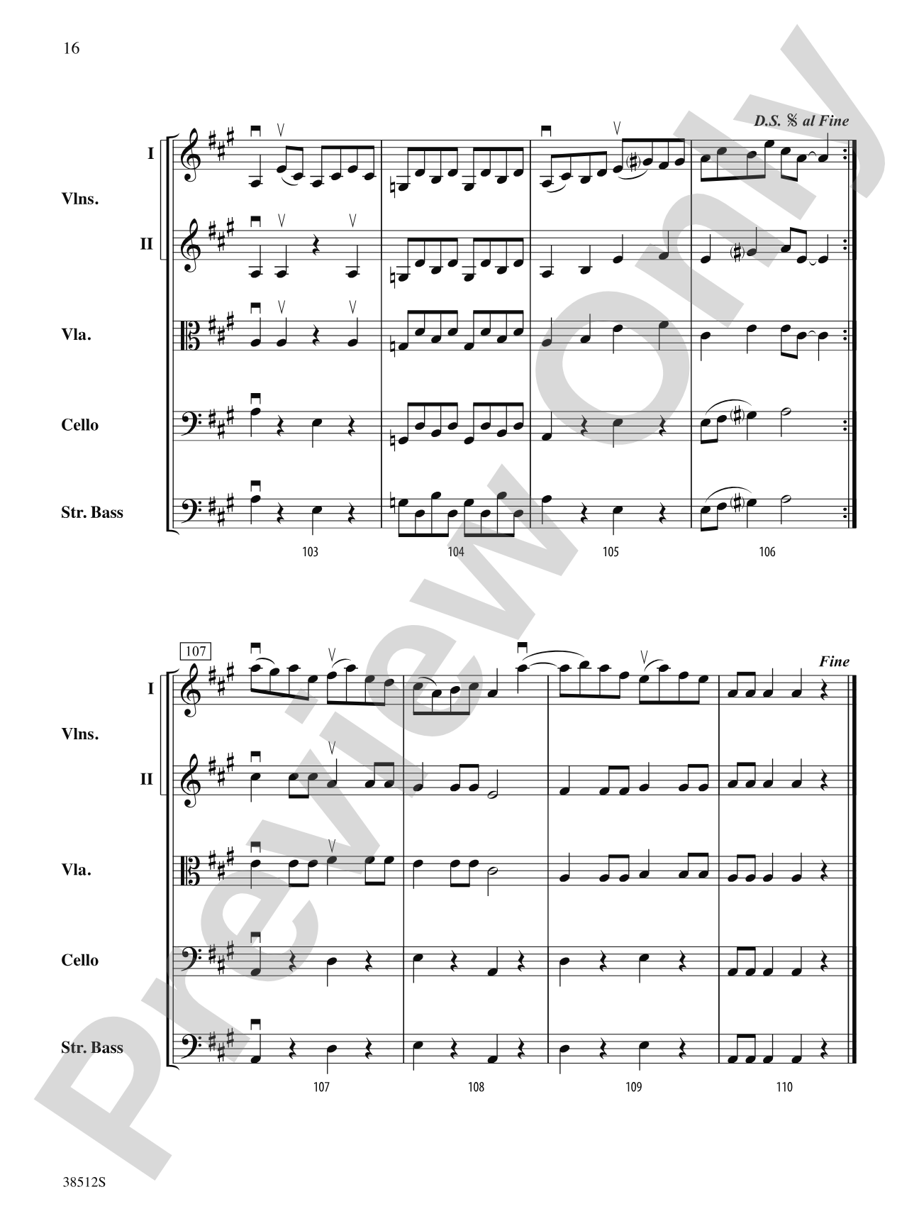Bluegrass Fiddle Frenzy: String Orchestra Conductor Score & Parts
