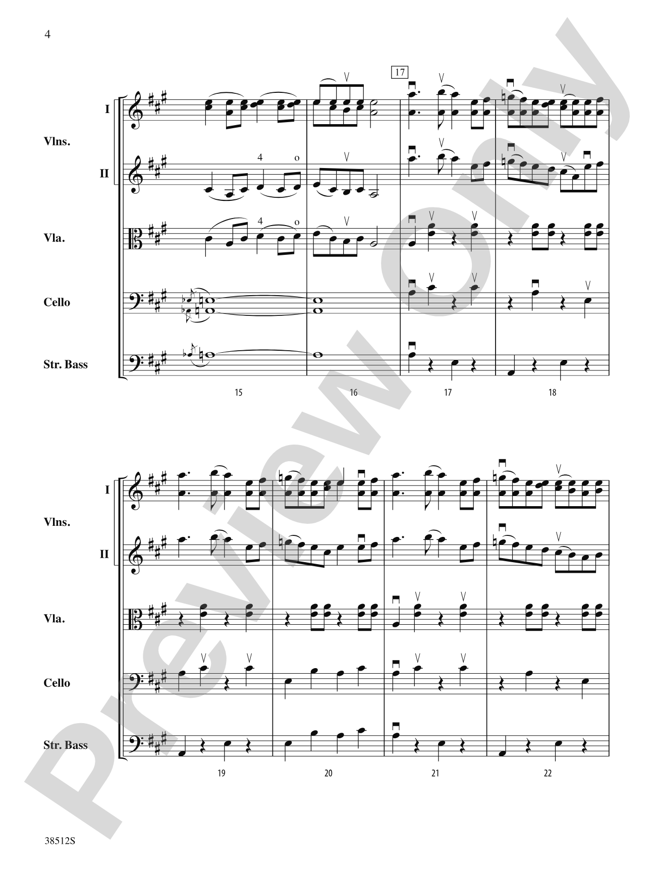 Bluegrass Fiddle Frenzy: String Orchestra Conductor Score & Parts