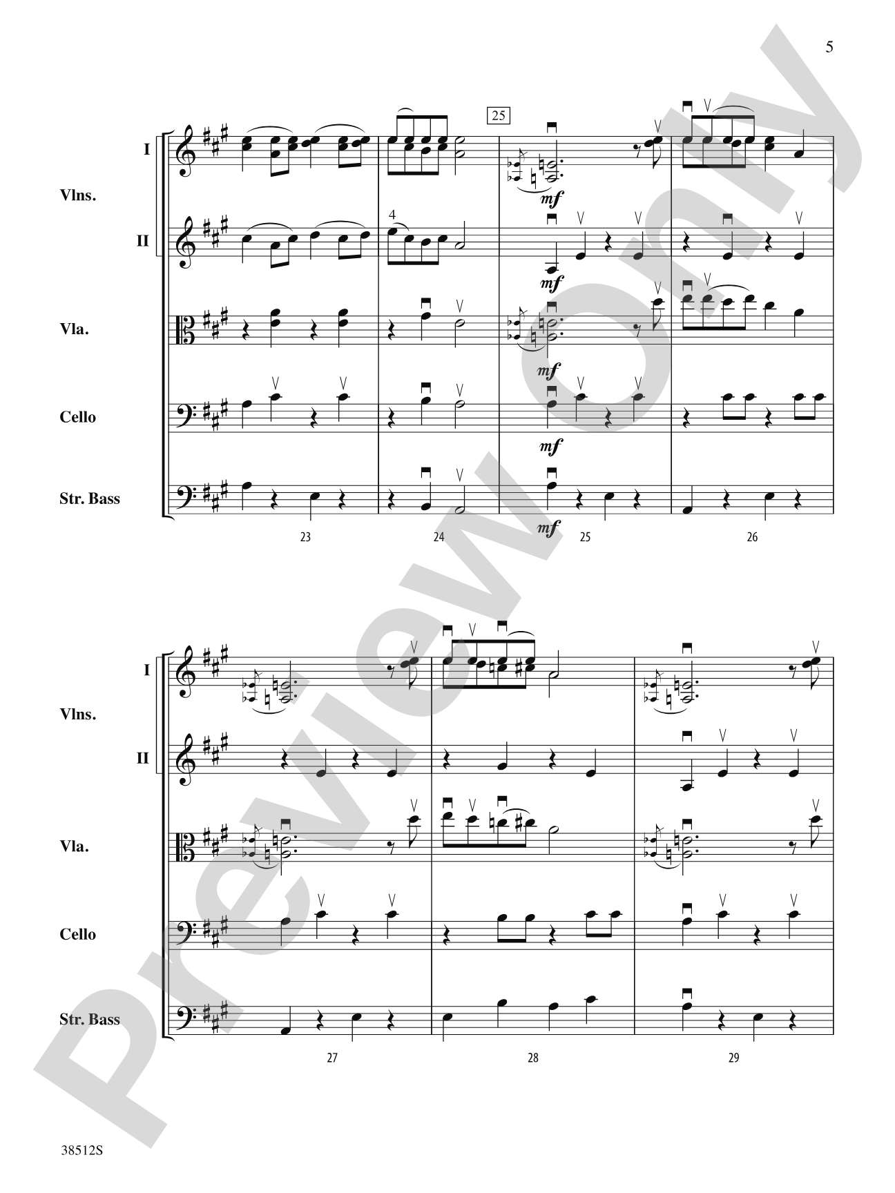 Bluegrass Fiddle Frenzy: String Orchestra Conductor Score & Parts