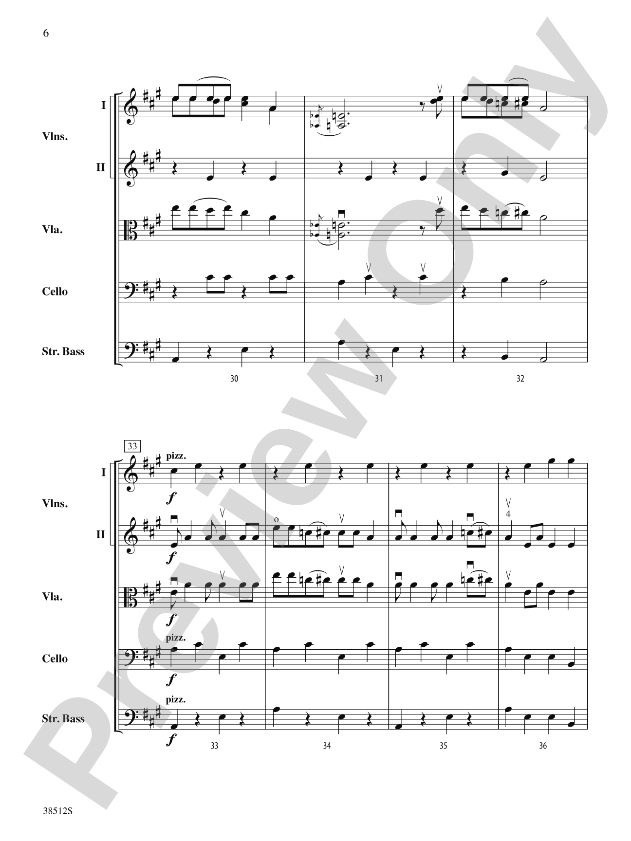 Bluegrass Fiddle Frenzy: String Orchestra Conductor Score & Parts
