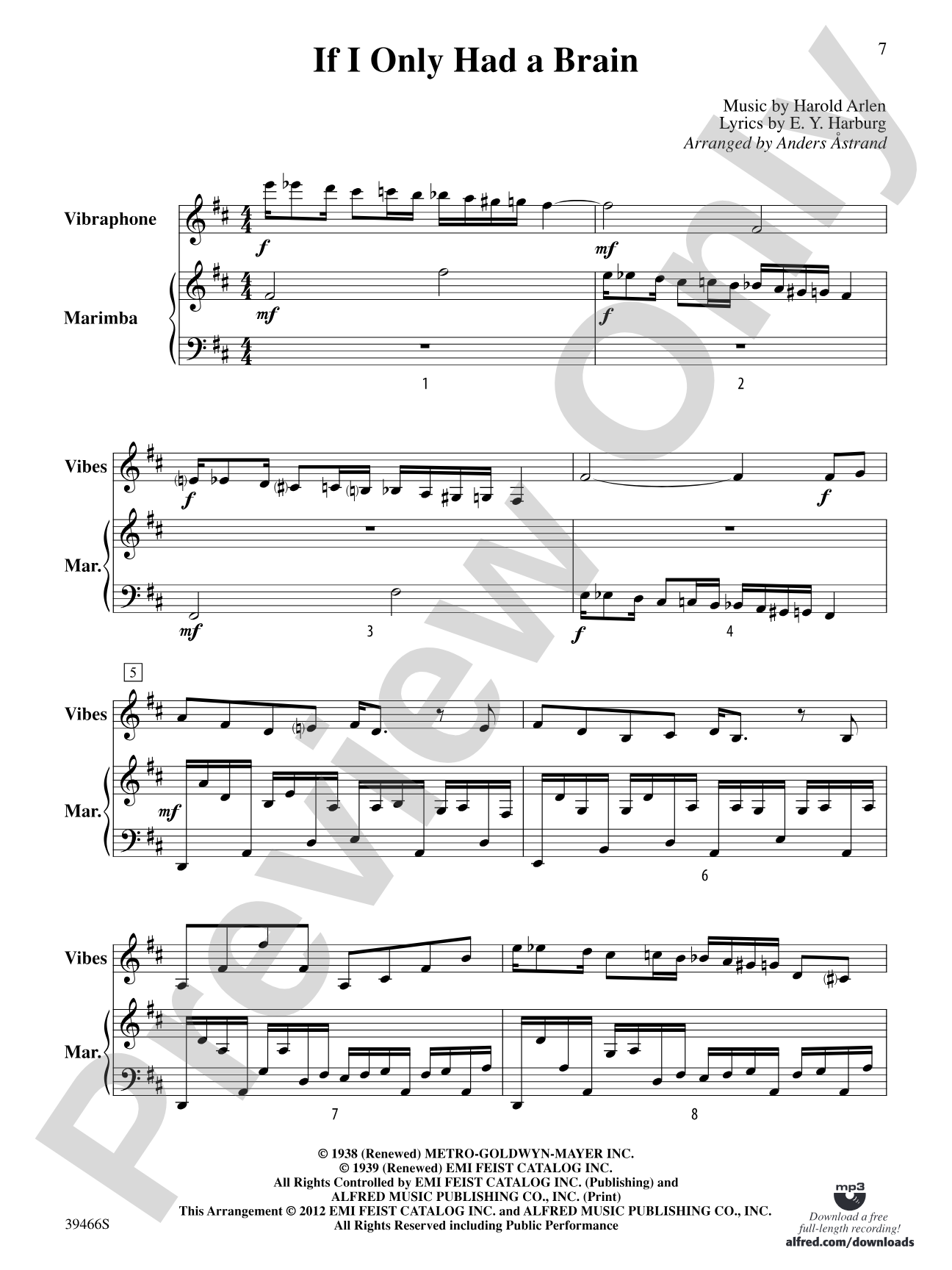The Wizard of Oz Mallet Collection: Mallet Instrument Book