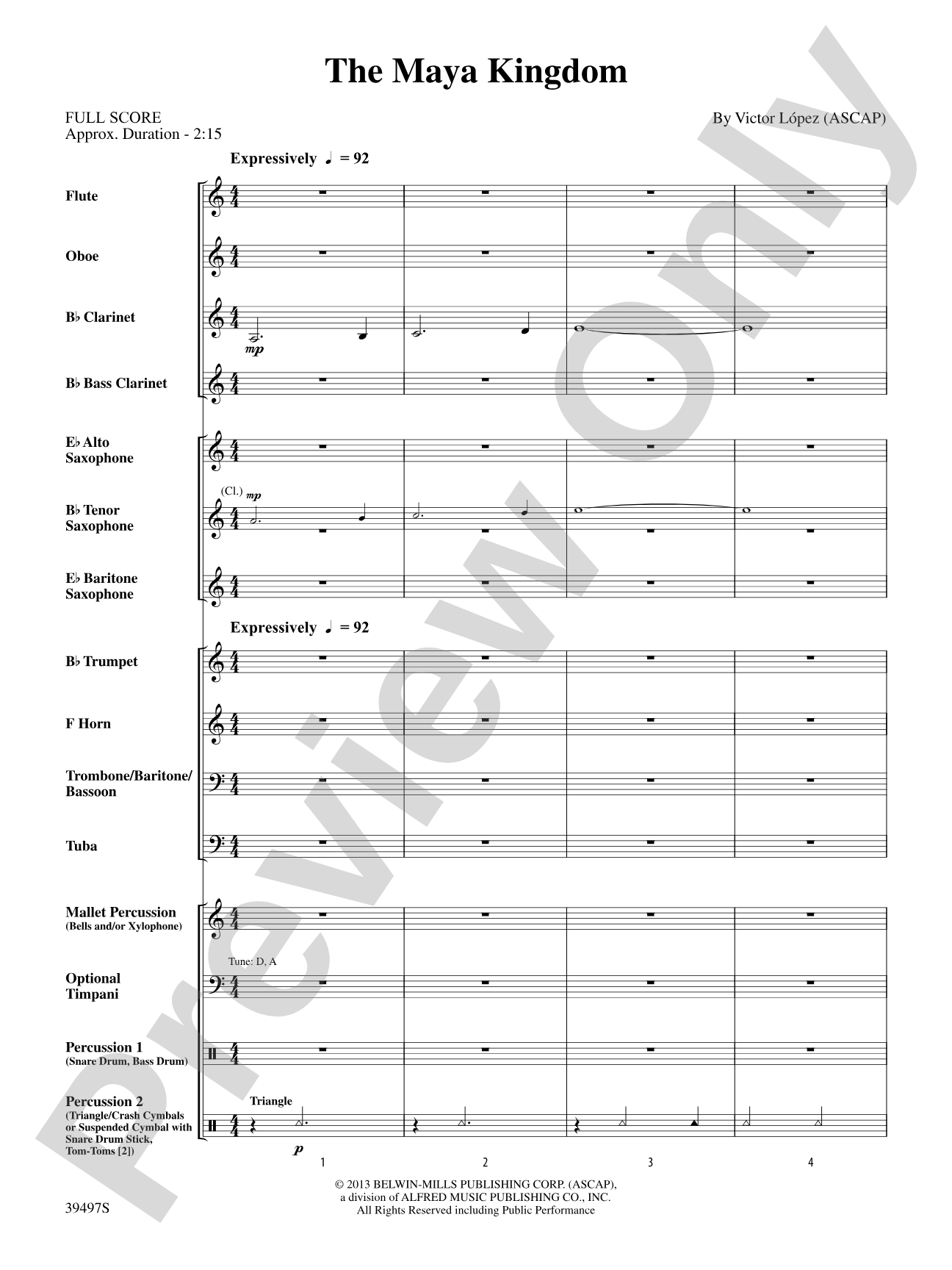 The Maya Kingdom: Score