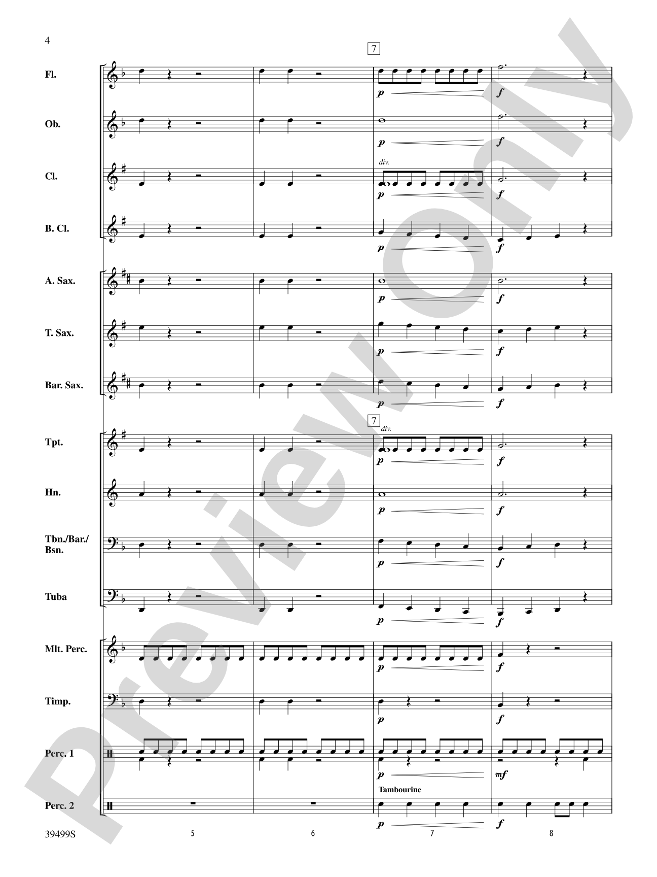 At the Edge of Chaos: Concert Band Conductor Score & Parts