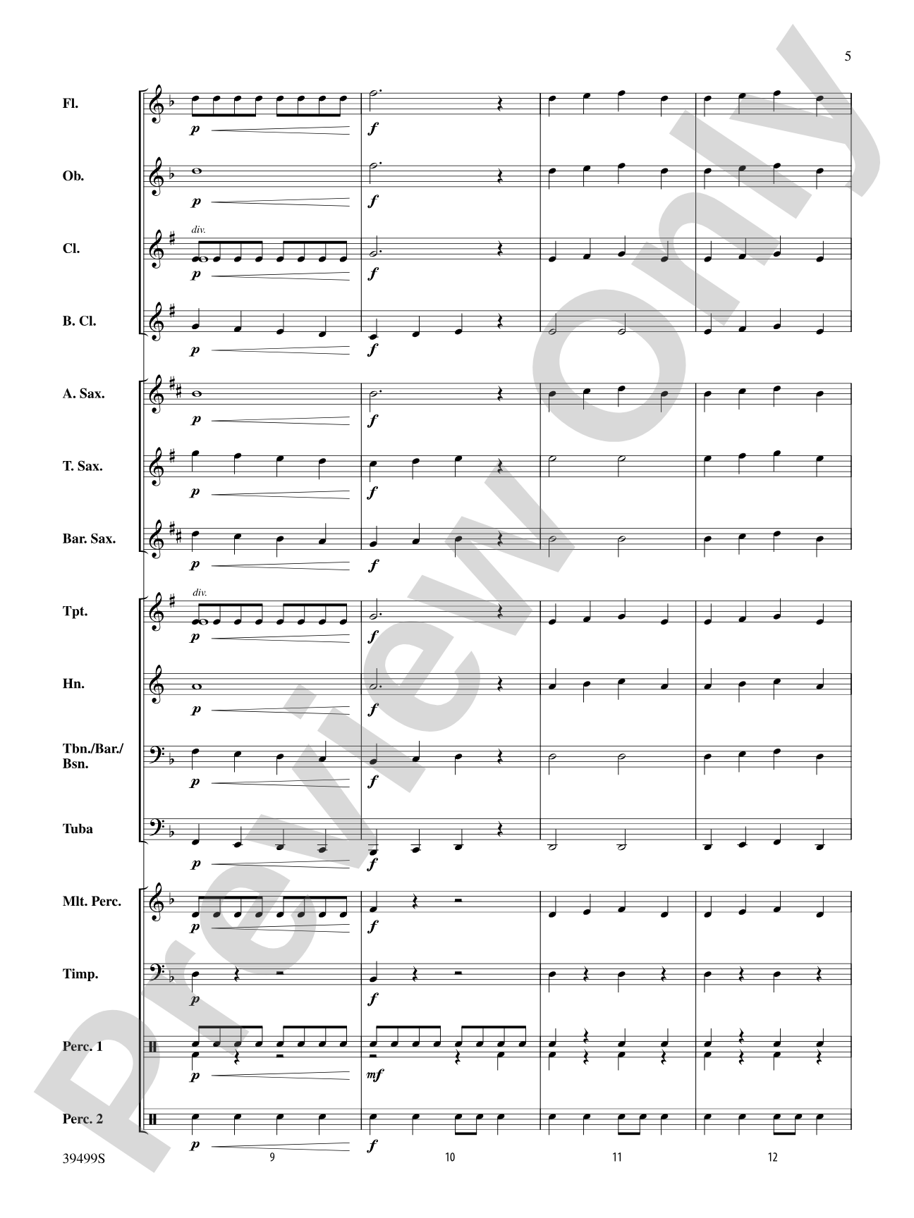 At the Edge of Chaos: Concert Band Conductor Score & Parts