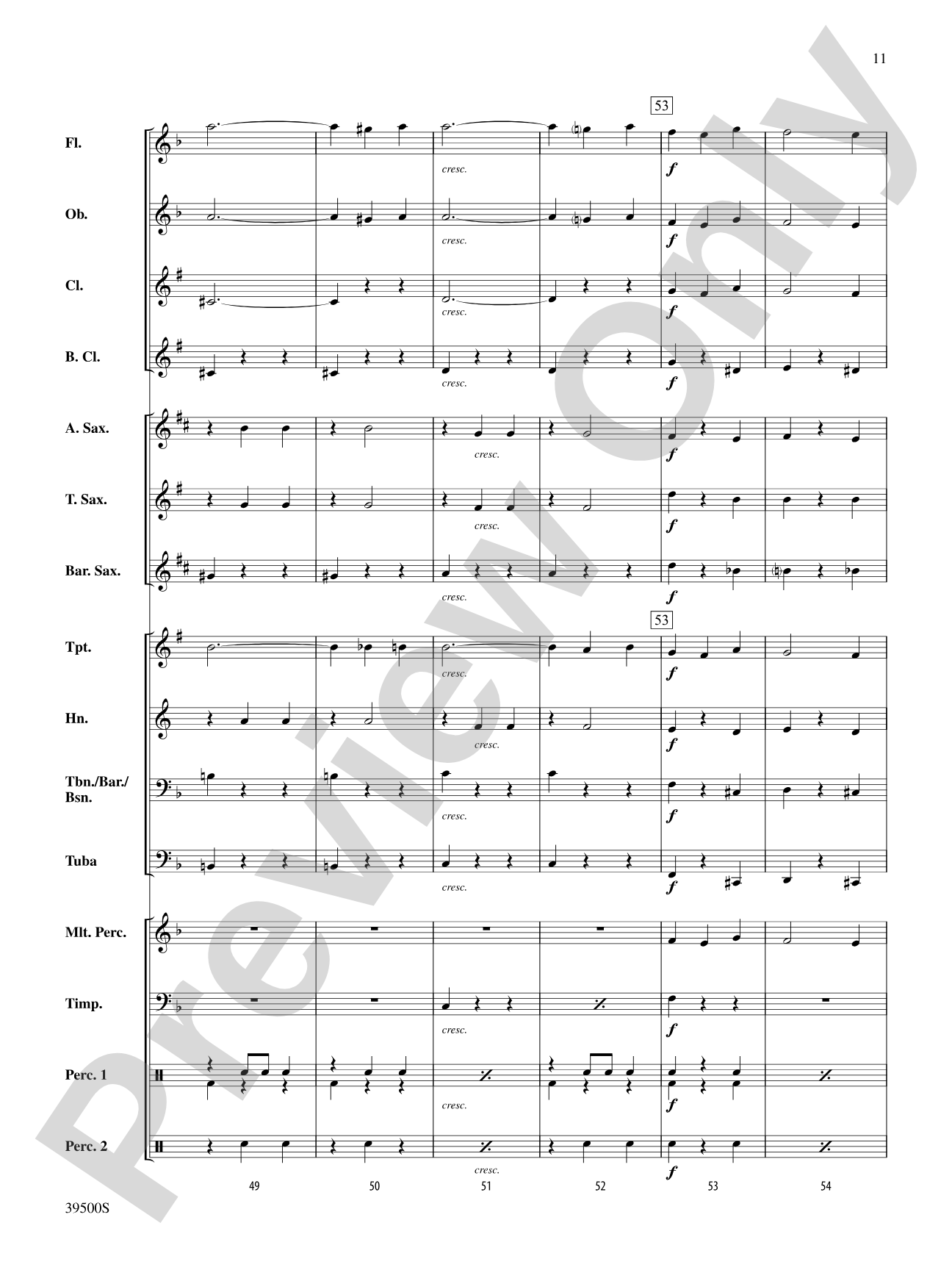 The Beautiful Galatea (from the Overture to La belle Galathée): Concert Band Conductor Score & Parts