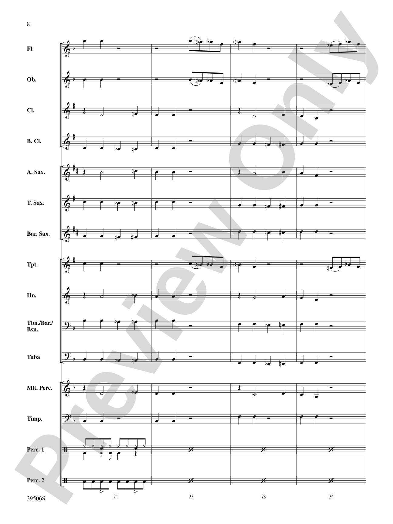 Hack Attack: Concert Band Conductor Score & Parts