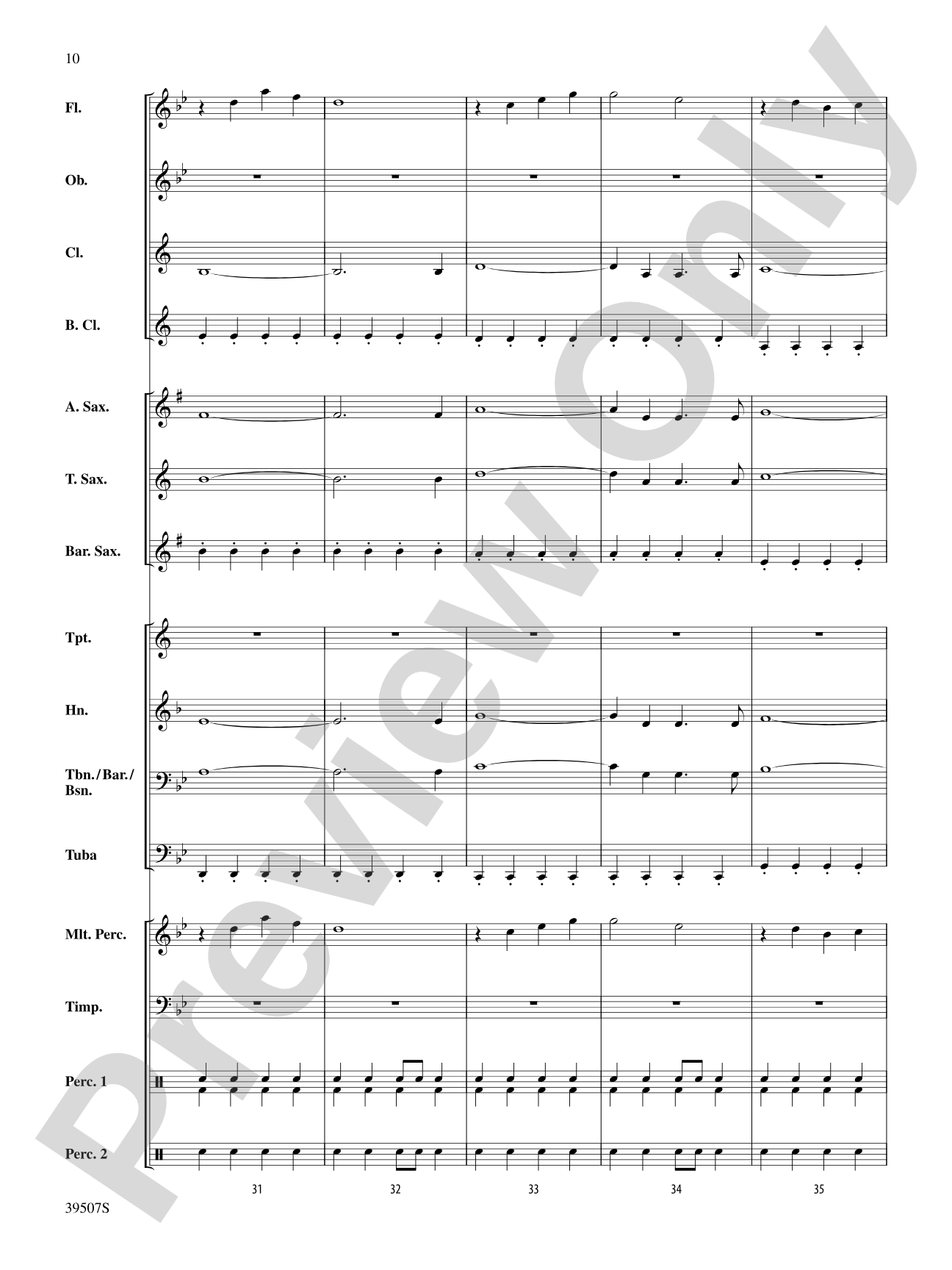 O Holy Night: Concert Band Conductor Score & Parts
