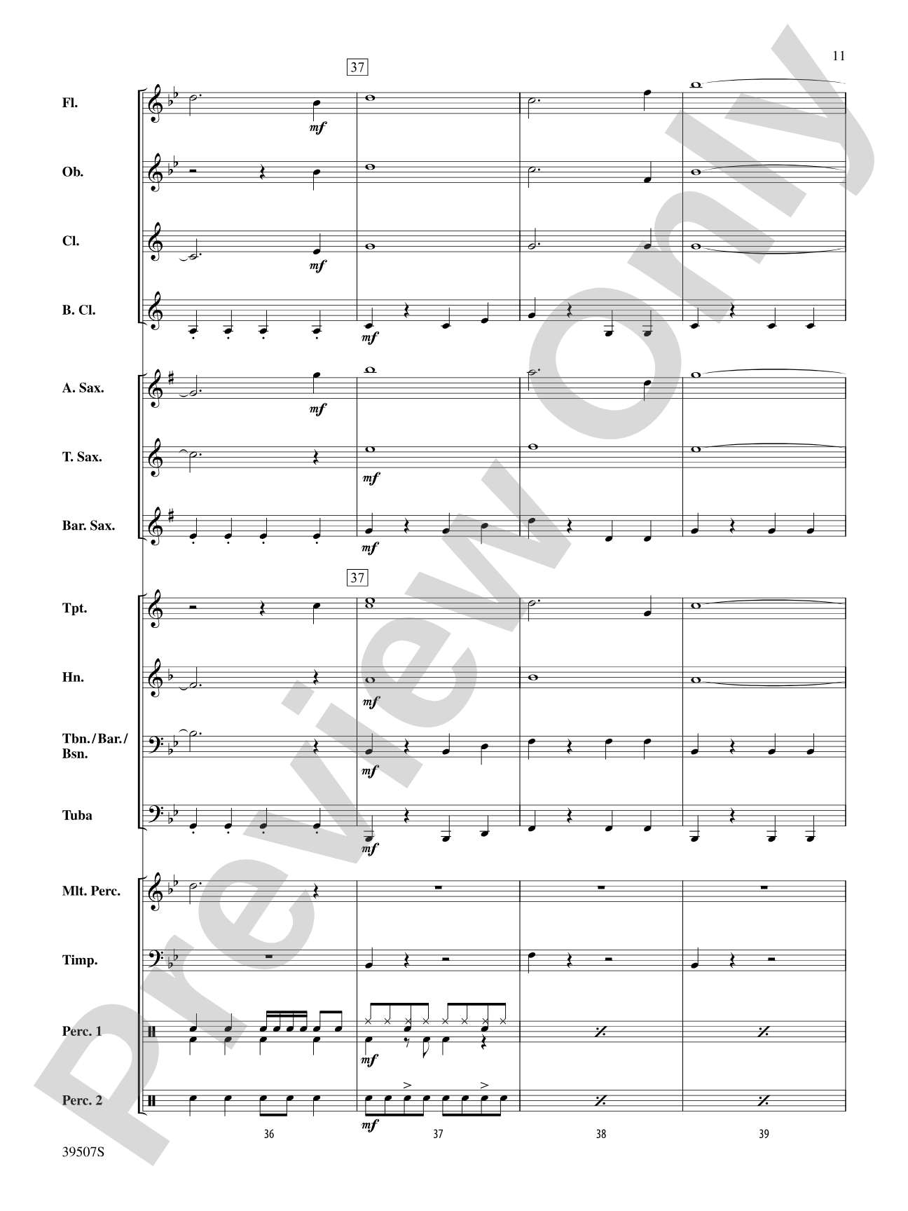 O Holy Night: Concert Band Conductor Score & Parts