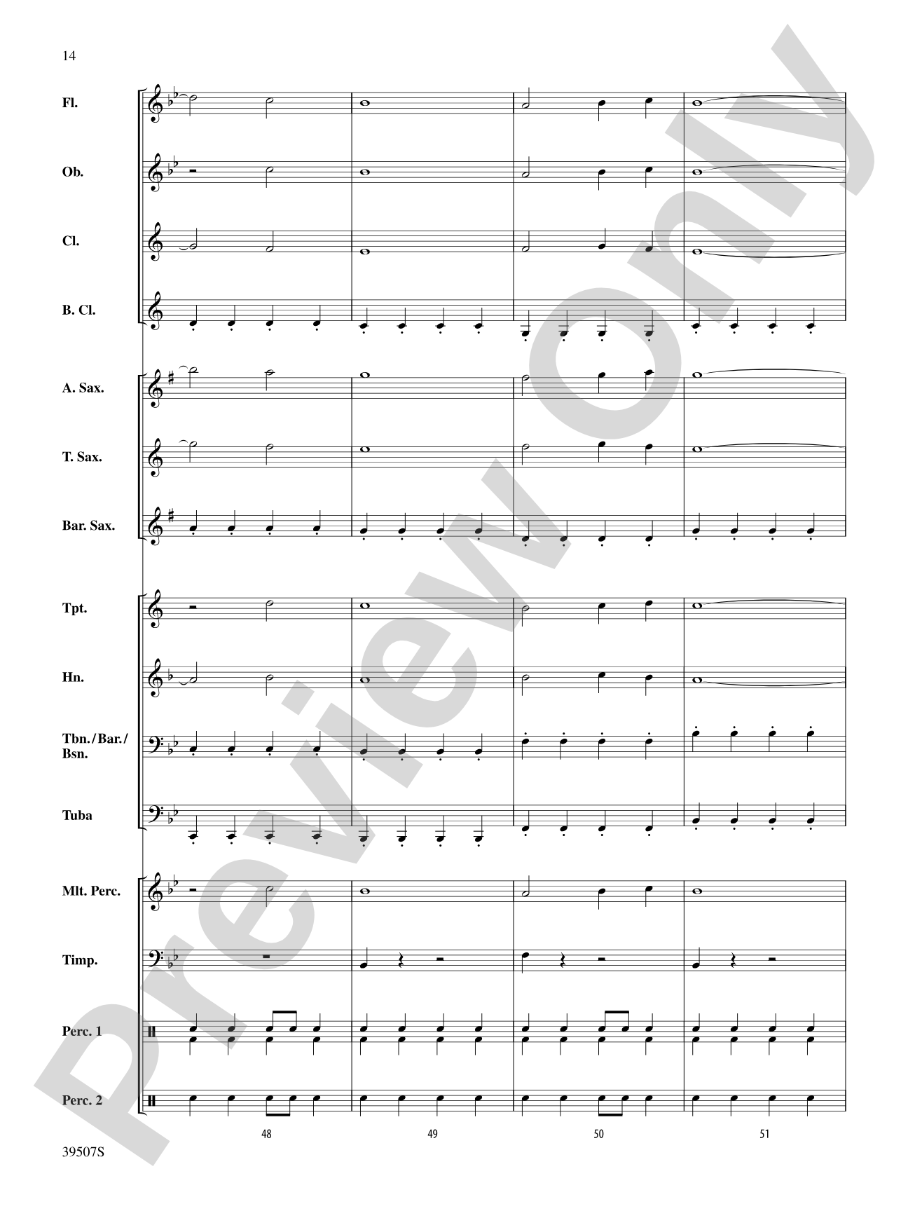 O Holy Night: Concert Band Conductor Score & Parts