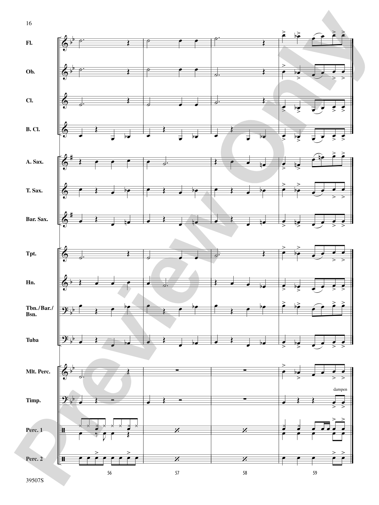 O Holy Night: Concert Band Conductor Score & Parts
