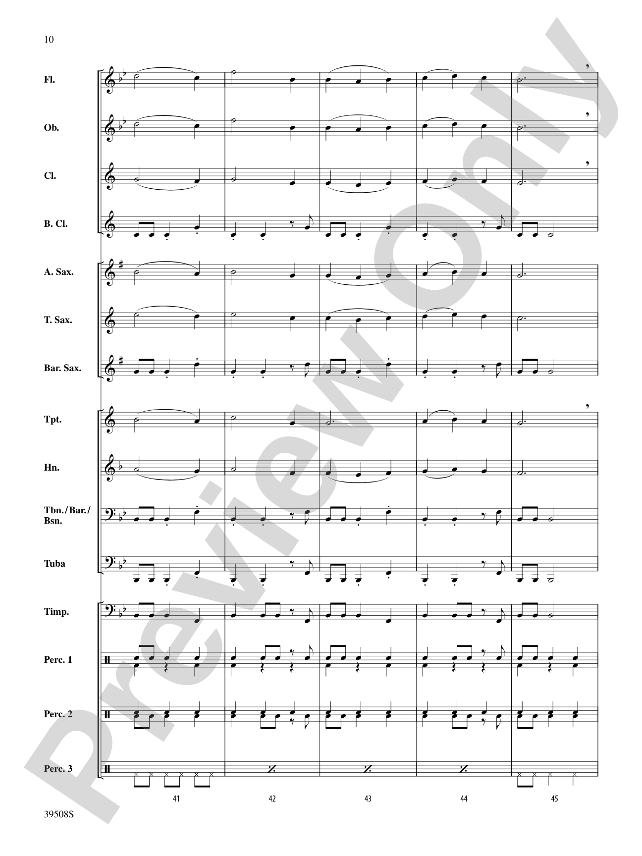 Bring Your Drums, Jeanette, Isabella: Concert Band Conductor Score & Parts