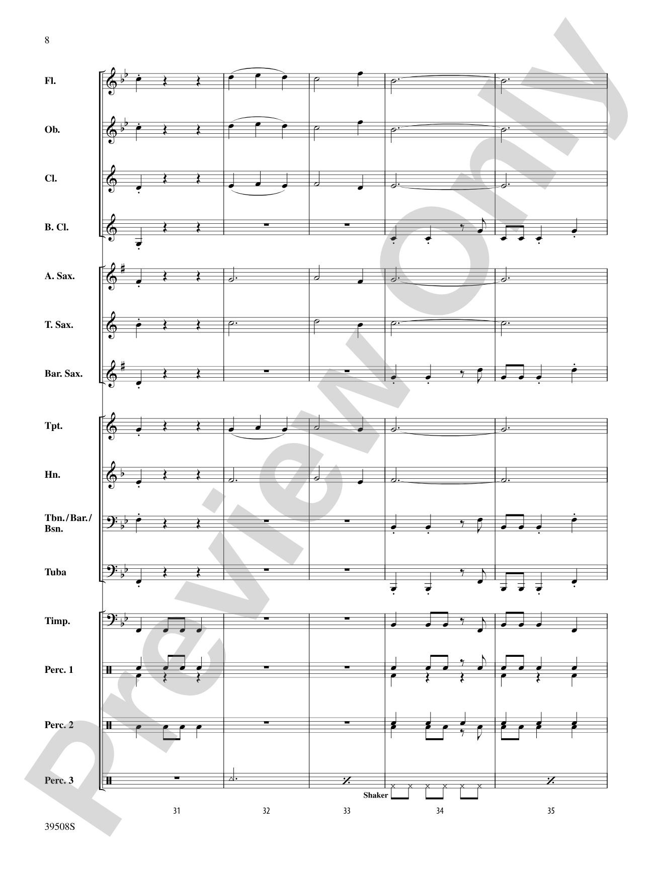 Bring Your Drums, Jeanette, Isabella: Concert Band Conductor Score & Parts