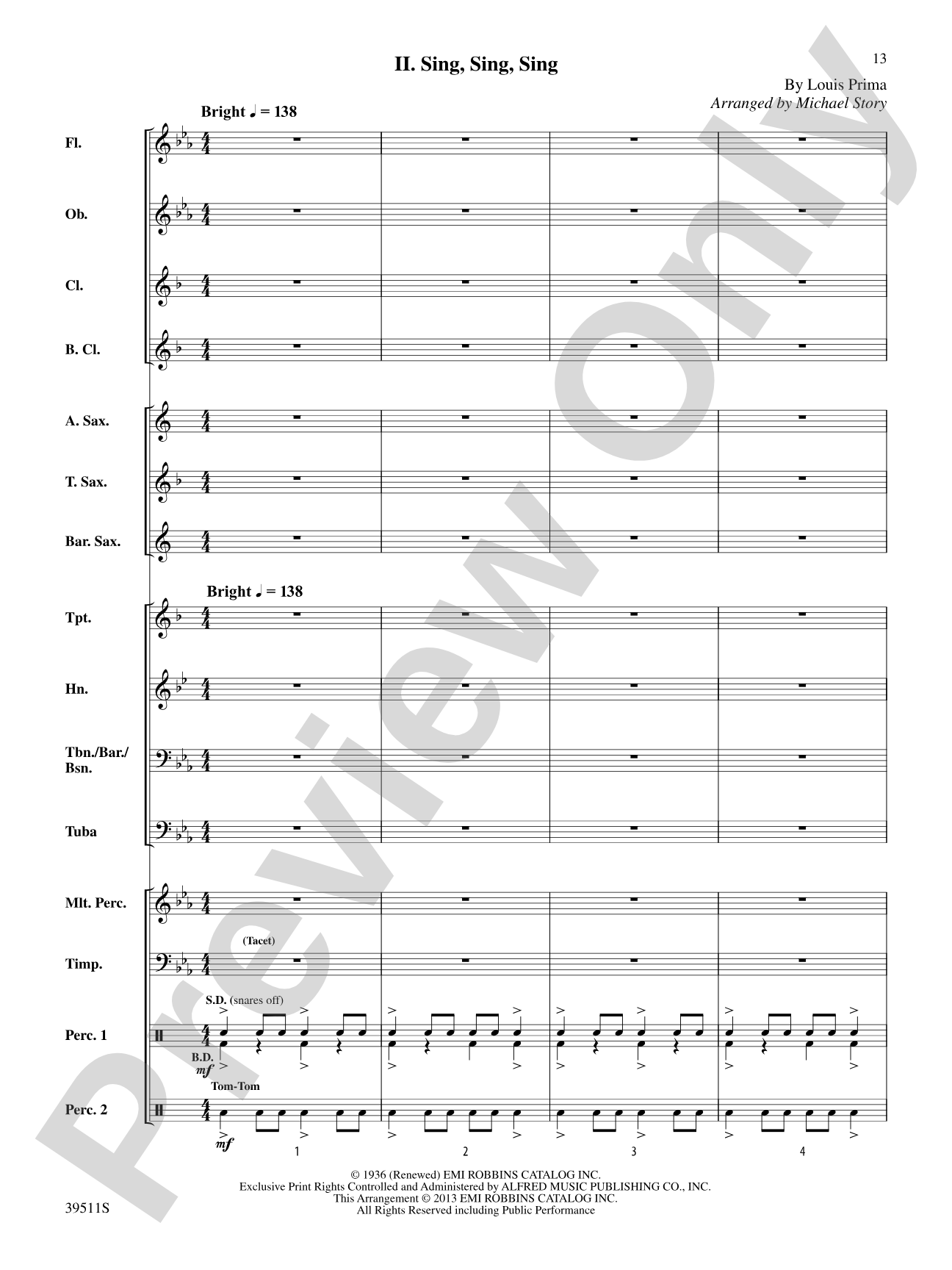 Short Cuts for Beginning Band -- #2: Concert Band Conductor Score & Parts