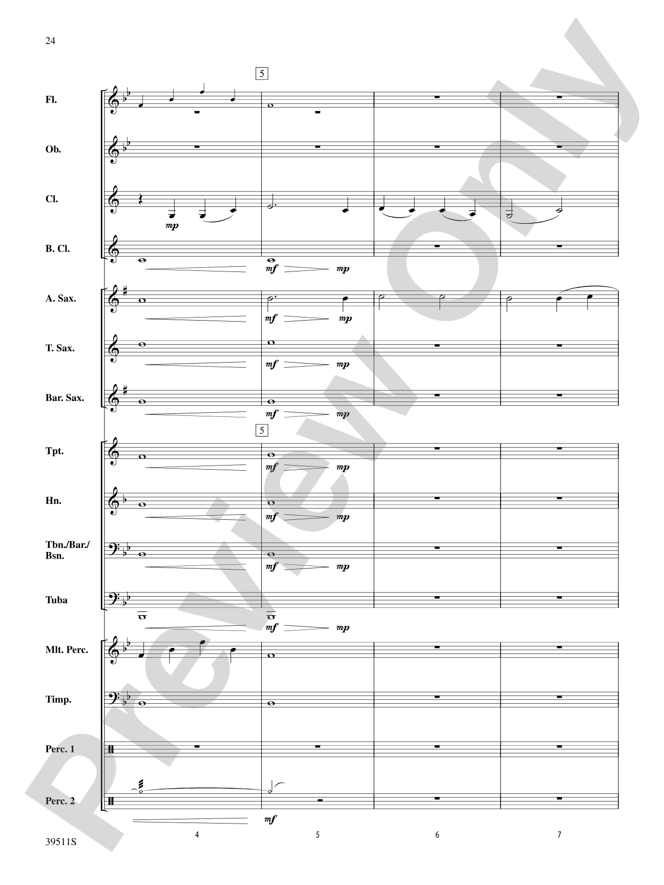 Short Cuts for Beginning Band -- #2: Concert Band Conductor Score & Parts