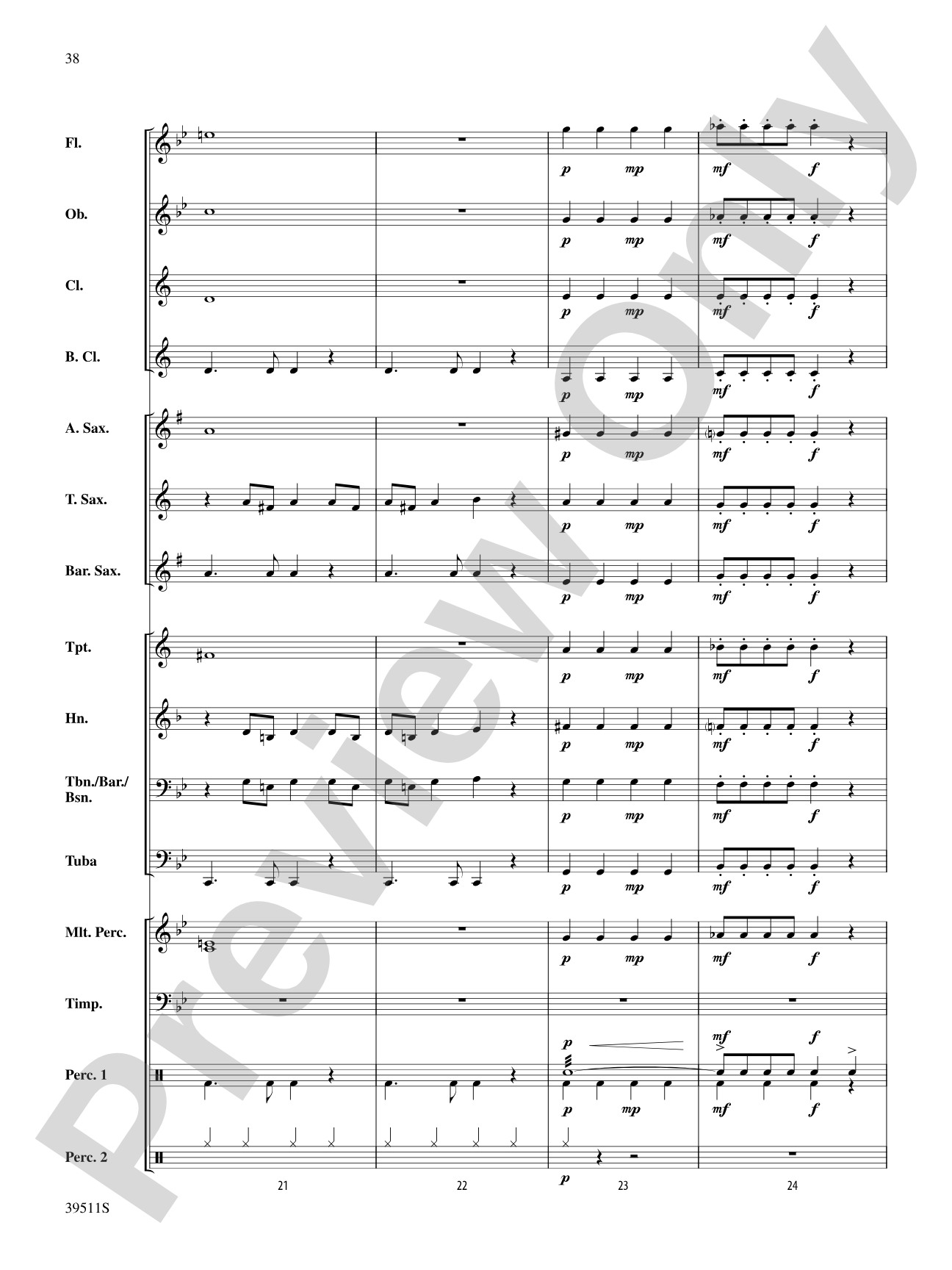 Short Cuts for Beginning Band -- #2: Concert Band Conductor Score & Parts
