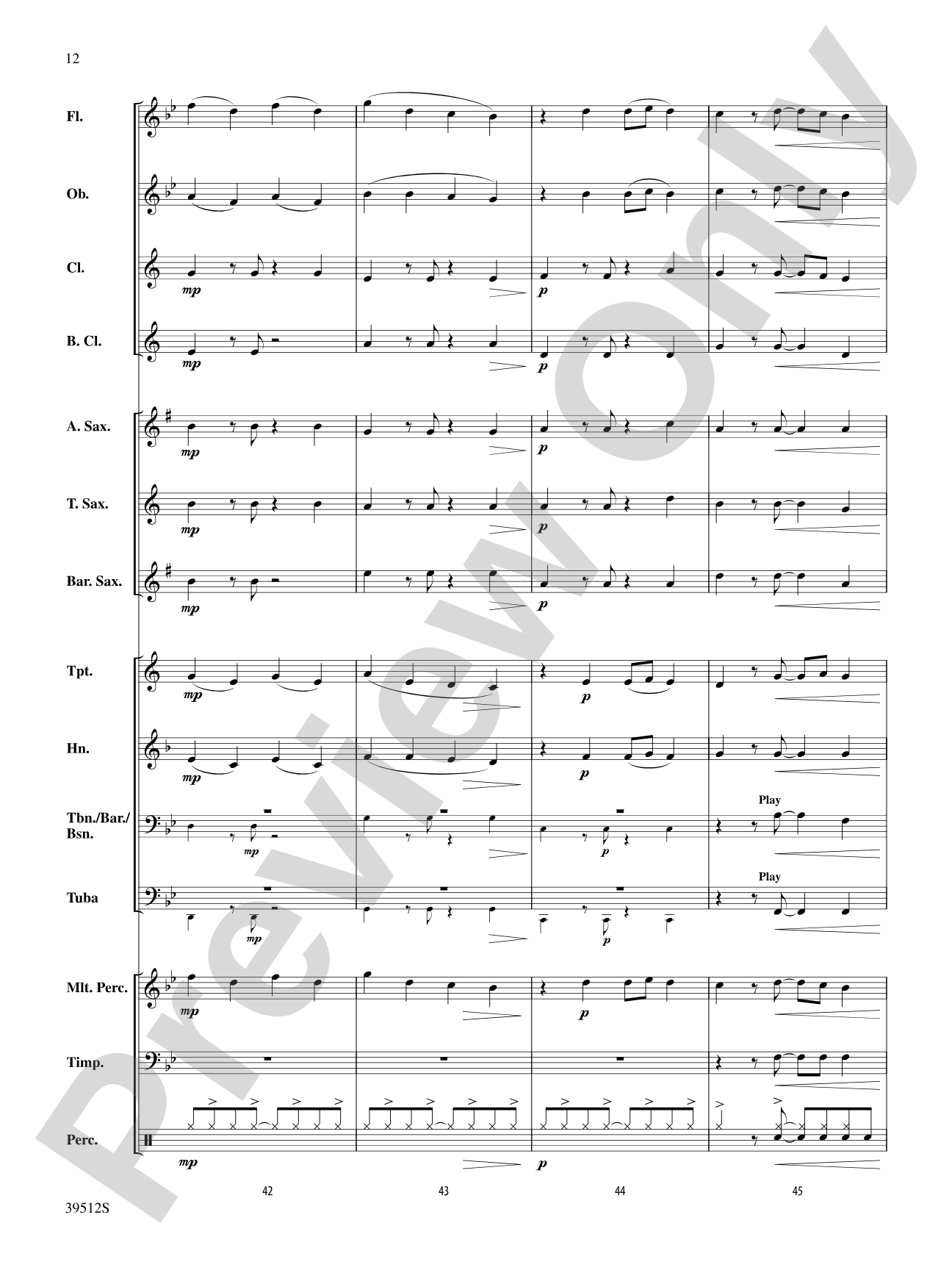 Dumb Love: Concert Band Conductor Score & Parts