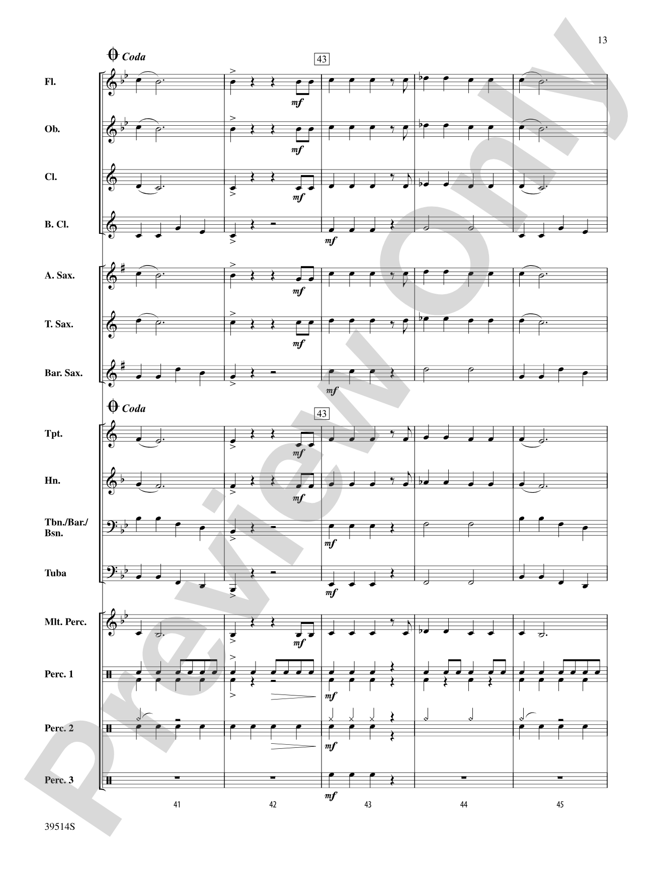 She Loves You: Concert Band Conductor Score & Parts