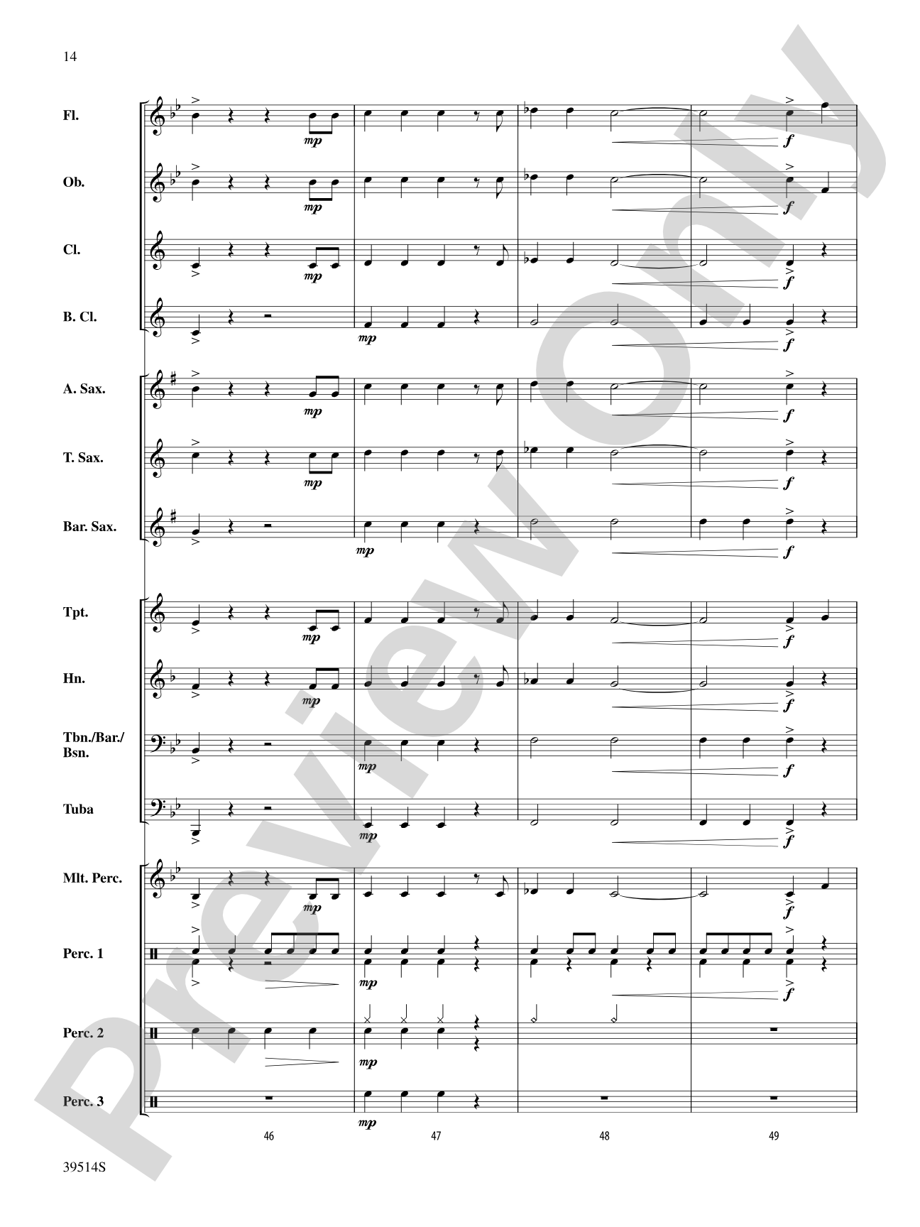 She Loves You: Concert Band Conductor Score & Parts