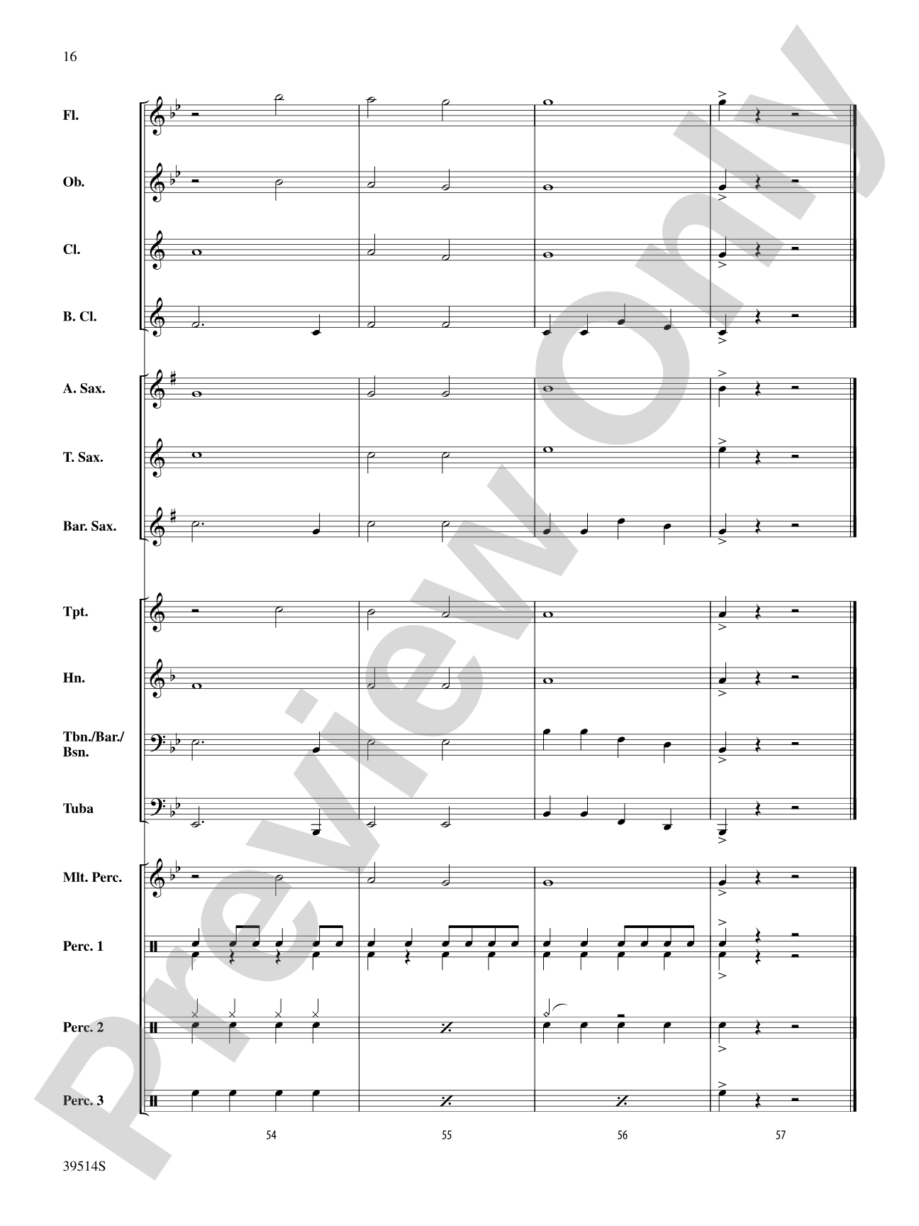 She Loves You: Concert Band Conductor Score & Parts