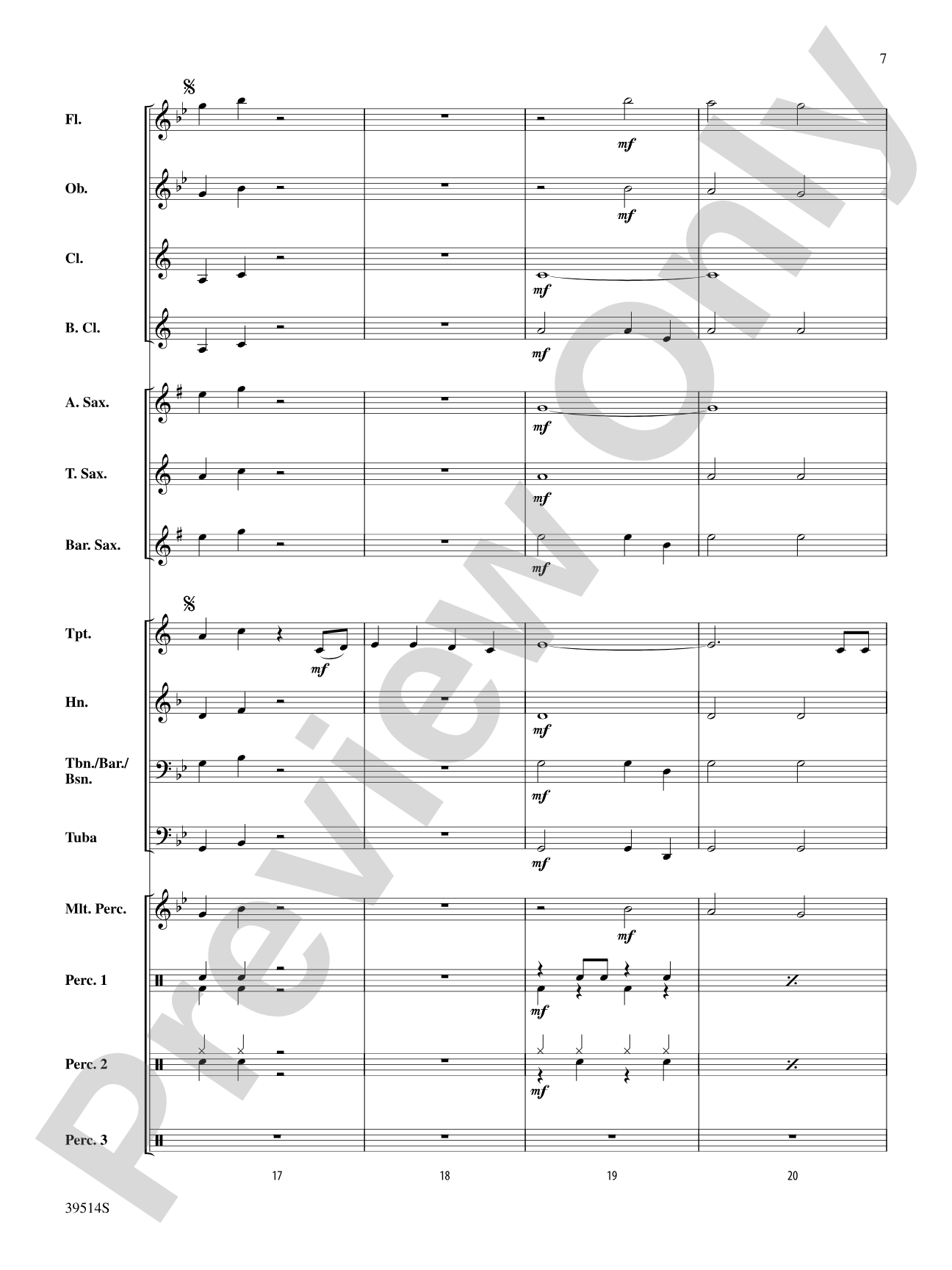 She Loves You: Concert Band Conductor Score & Parts