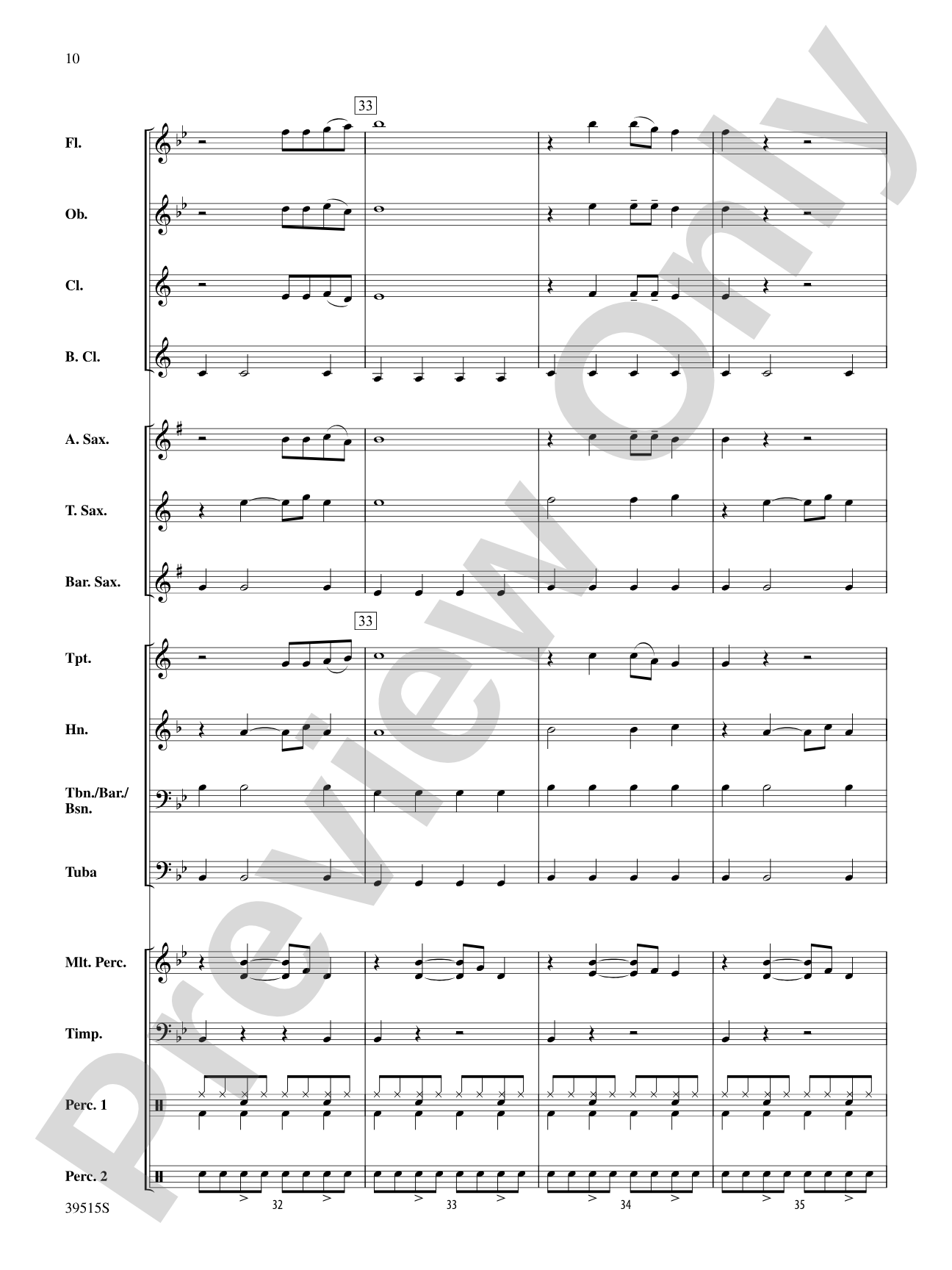 Home: Concert Band Conductor Score & Parts