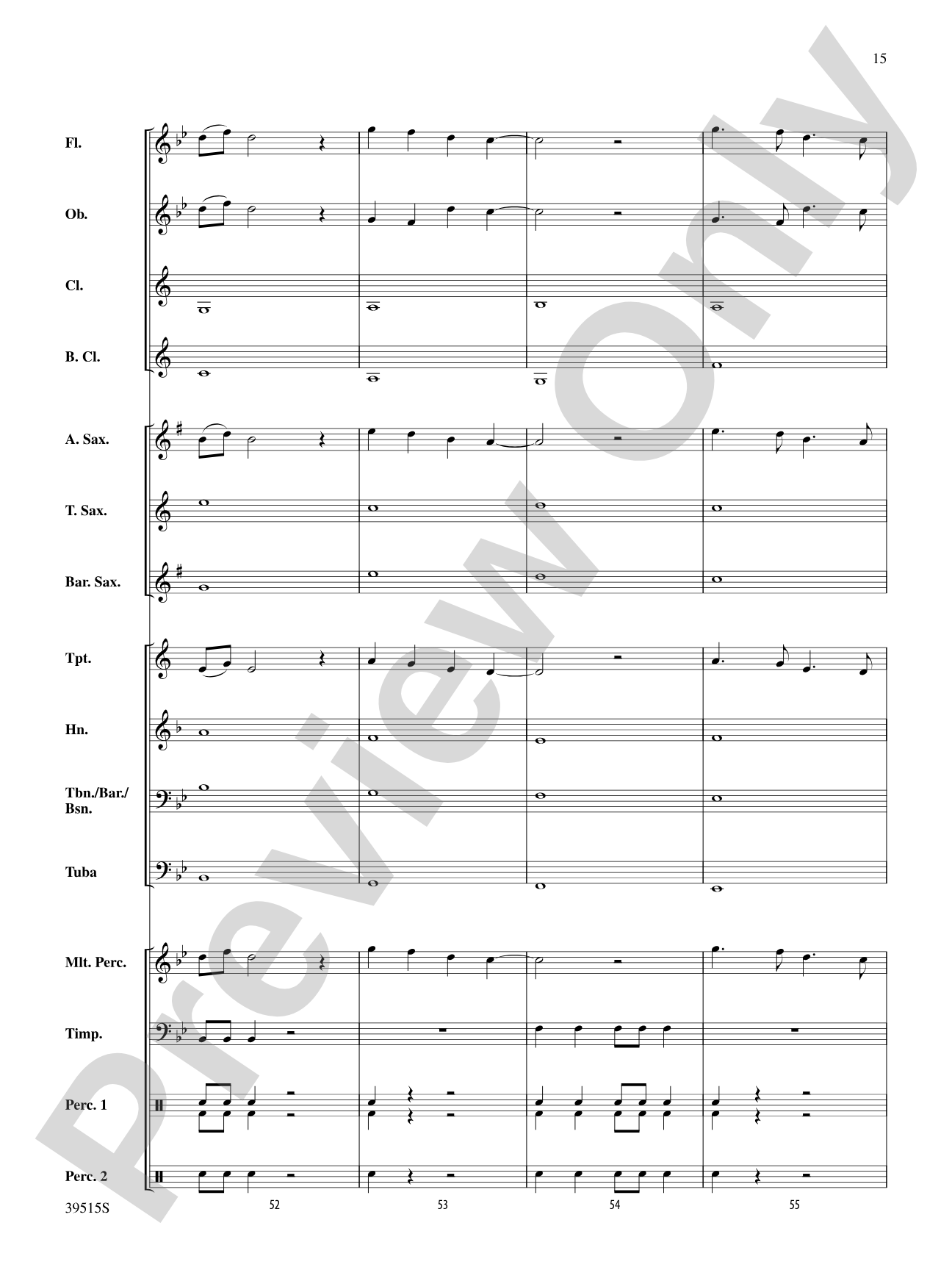 Home: Concert Band Conductor Score & Parts