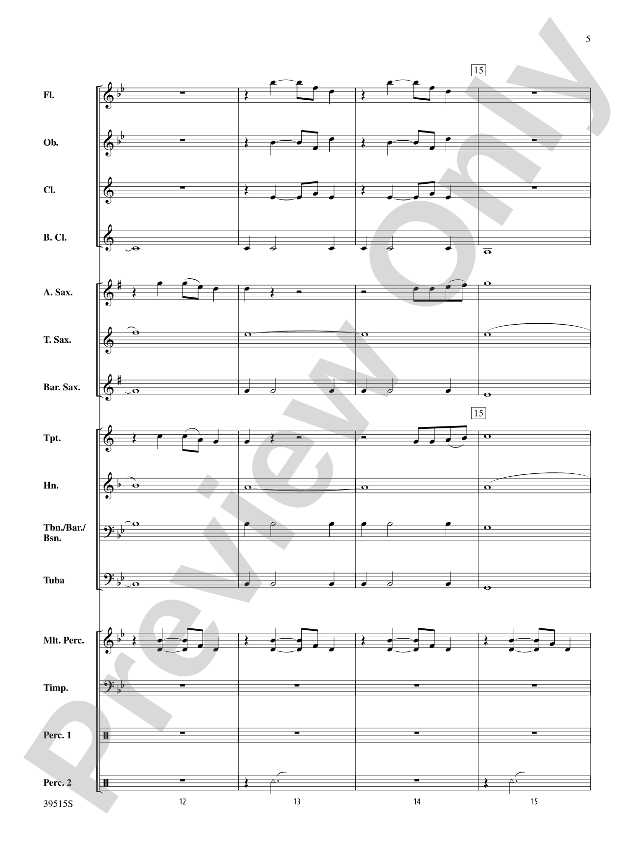Home: Concert Band Conductor Score & Parts