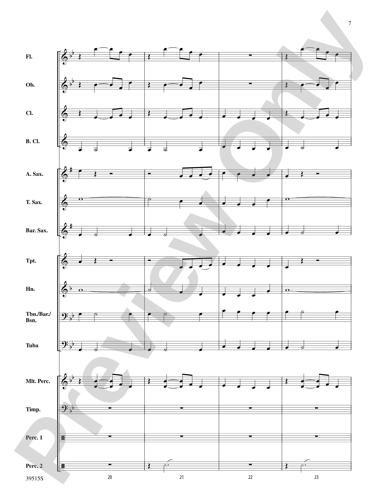Home: Concert Band Conductor Score & Parts
