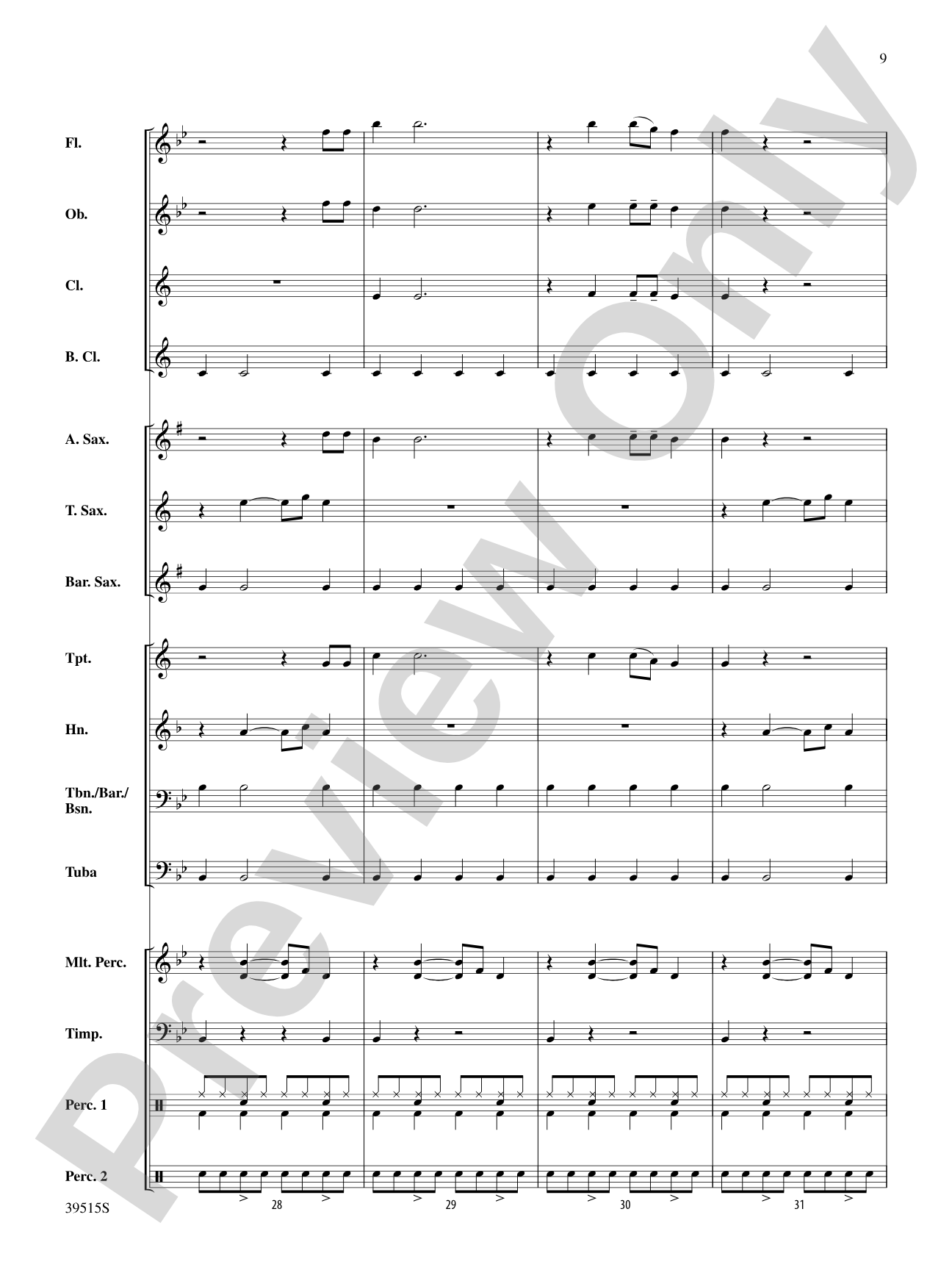Home: Concert Band Conductor Score & Parts