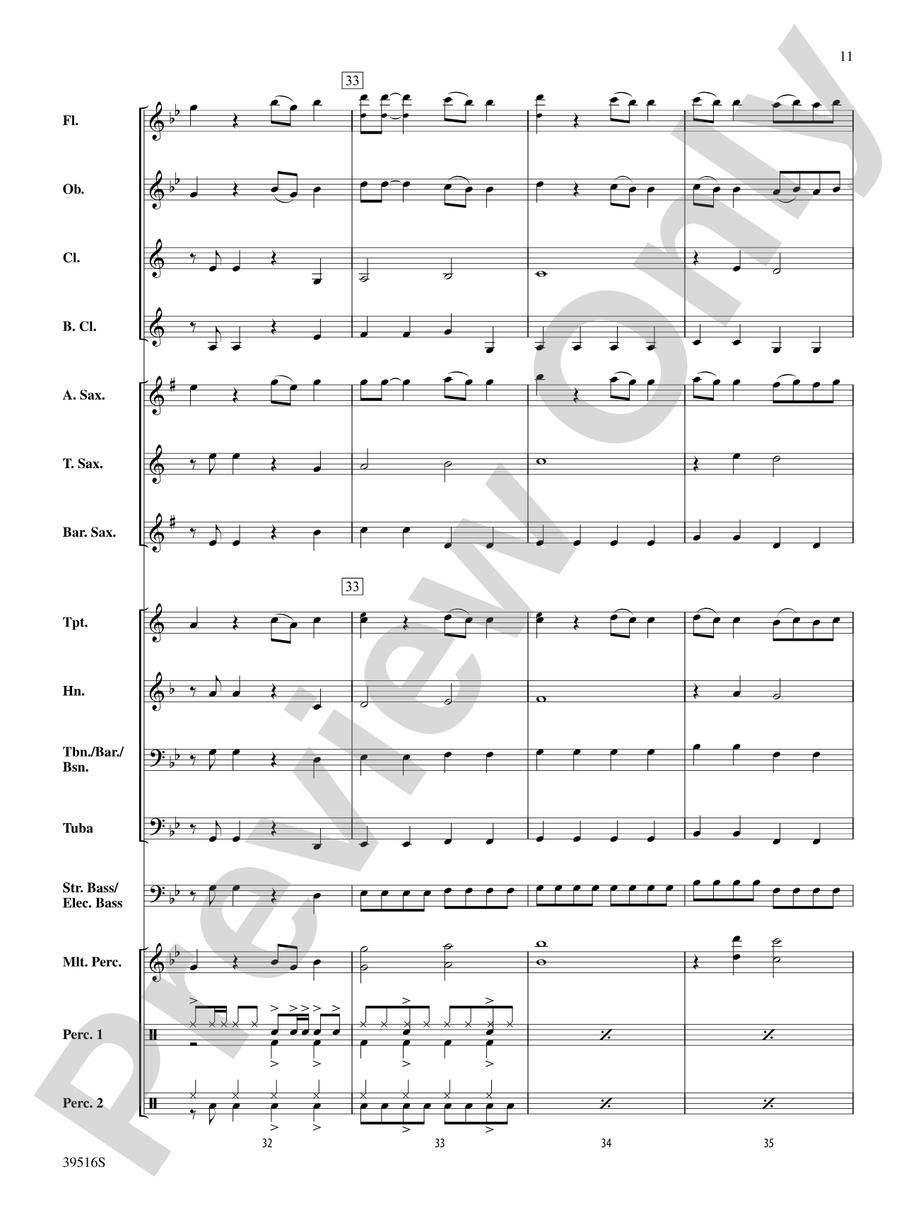Like Money: Concert Band Conductor Score & Parts