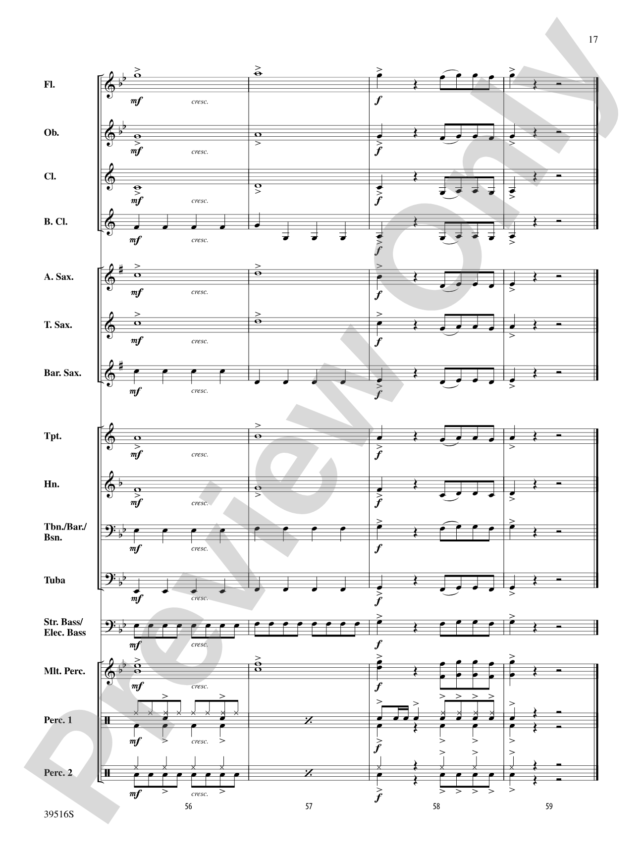 Like Money: Concert Band Conductor Score & Parts