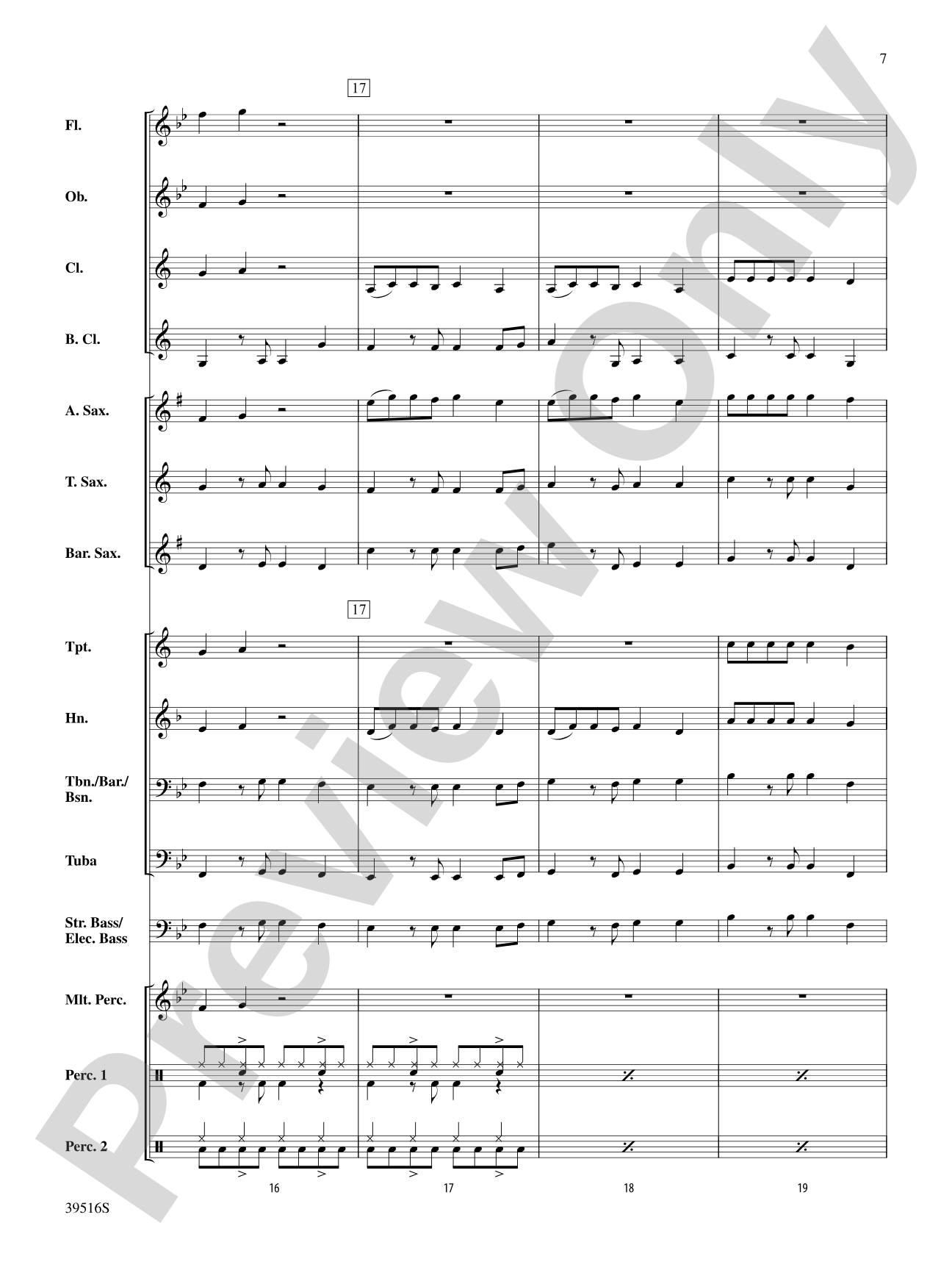 Like Money: Concert Band Conductor Score & Parts