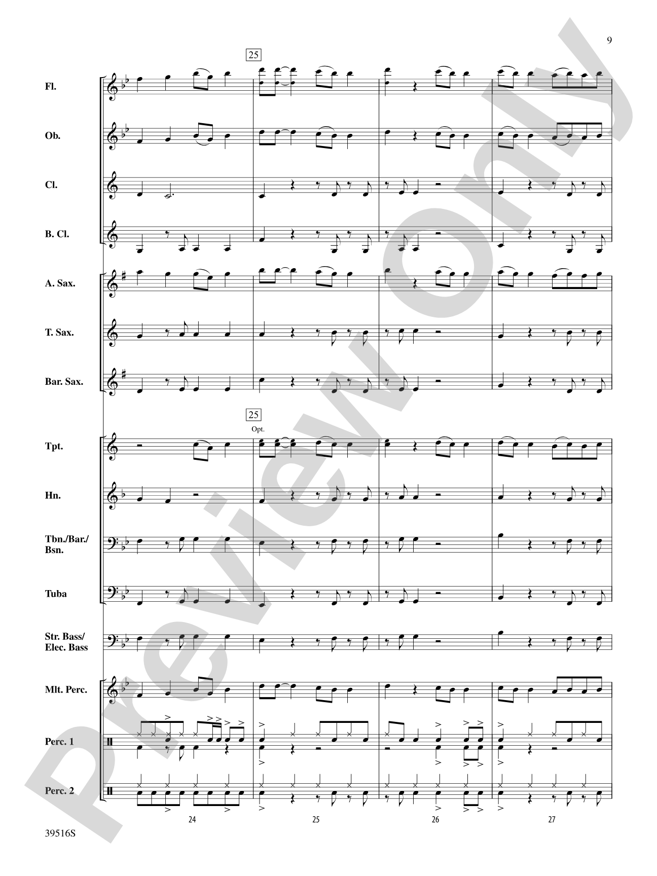 Like Money: Concert Band Conductor Score & Parts
