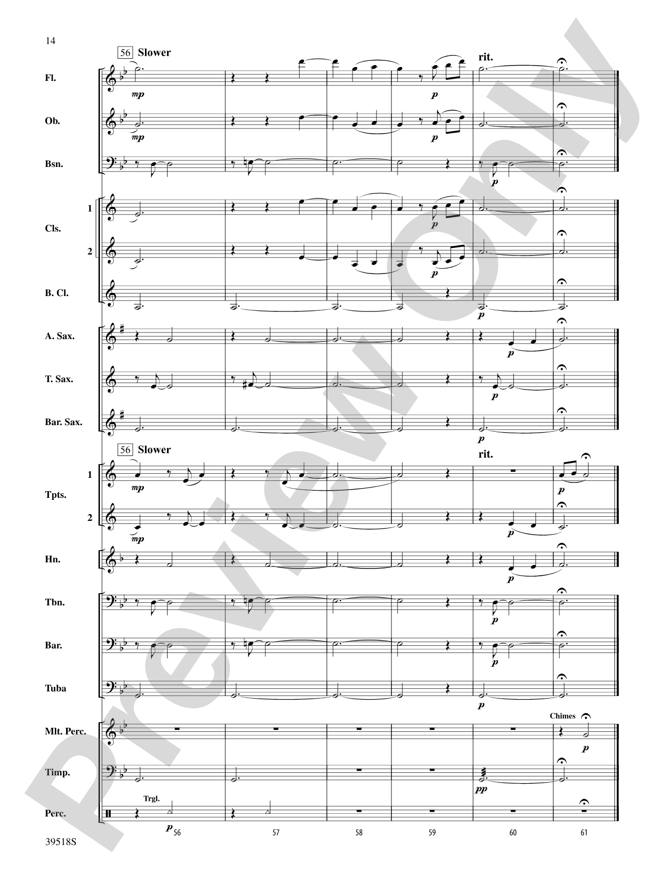 Willow, Willow: Concert Band Conductor Score & Parts
