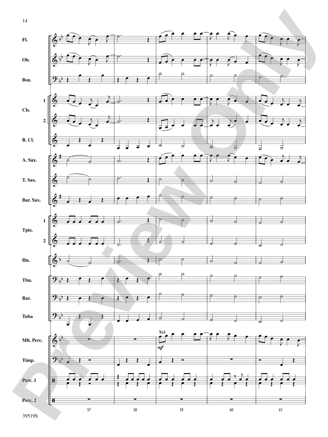 Zydeco Cajun Crawdad Dance: Concert Band Conductor Score & Parts