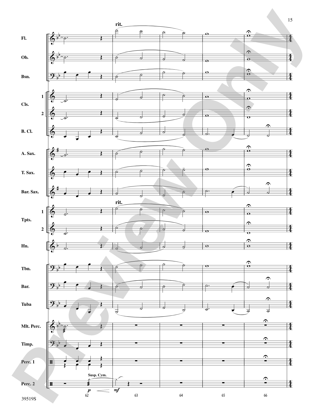 Zydeco Cajun Crawdad Dance: Concert Band Conductor Score & Parts