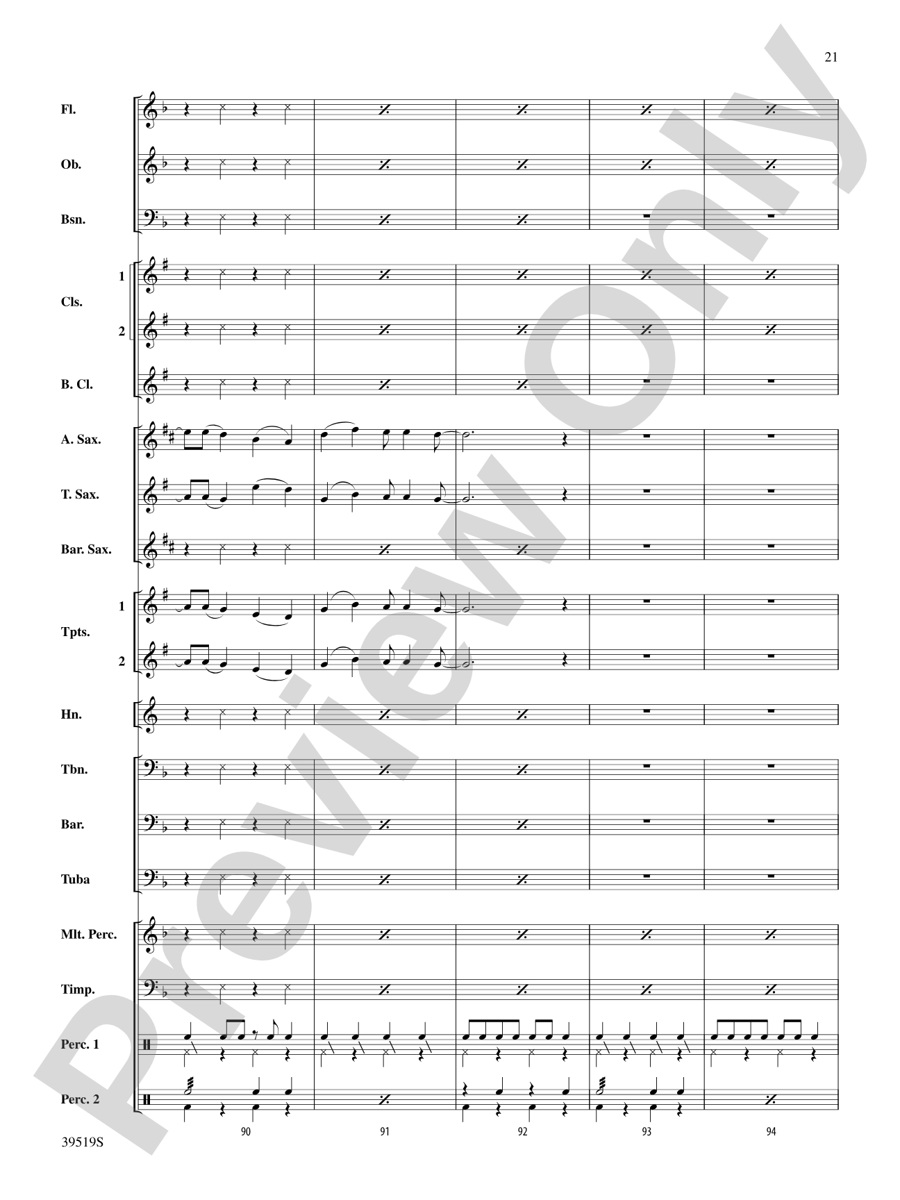Zydeco Cajun Crawdad Dance: Concert Band Conductor Score & Parts