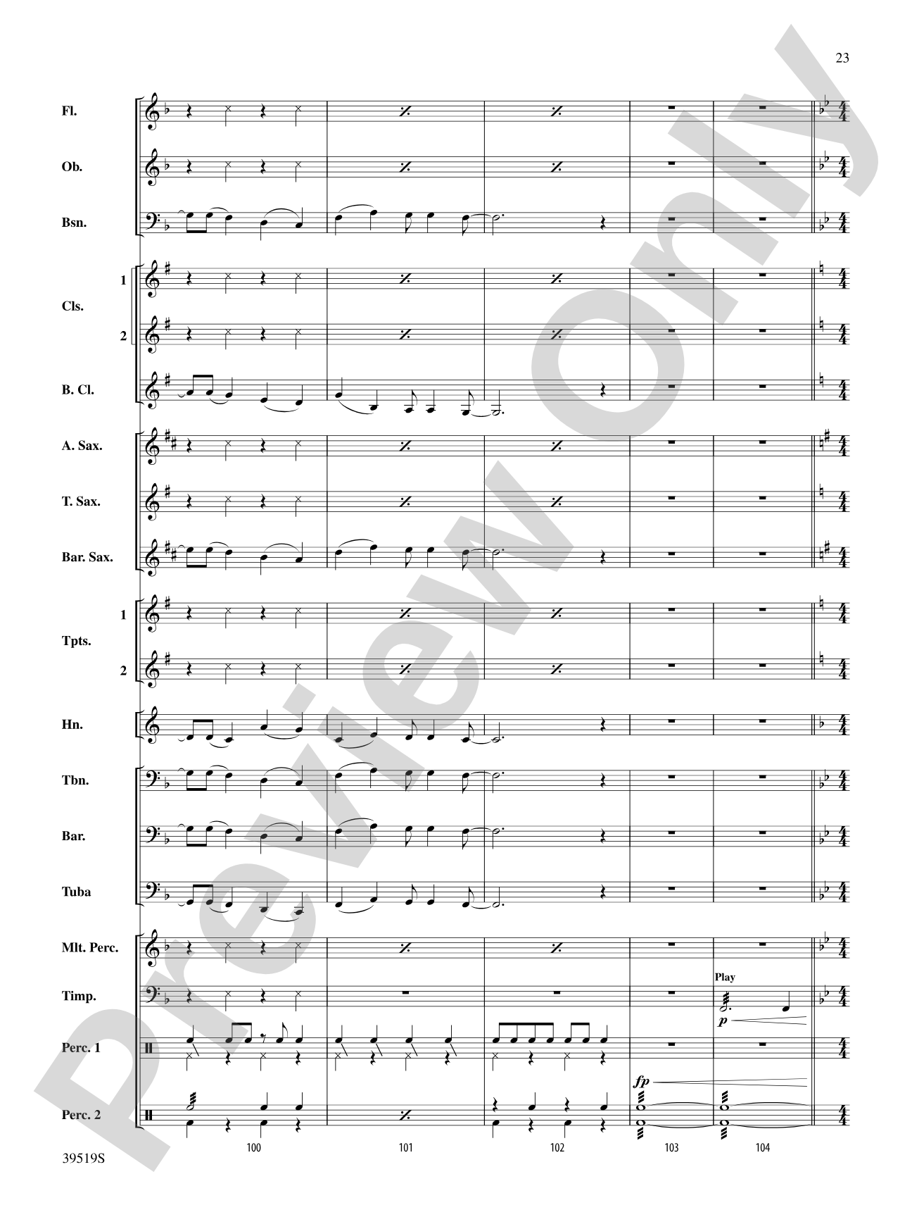 Zydeco Cajun Crawdad Dance: Concert Band Conductor Score & Parts