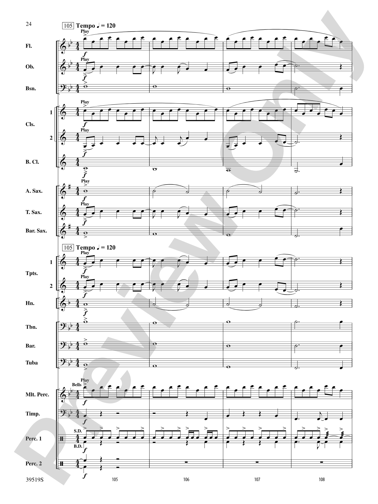 Zydeco Cajun Crawdad Dance: Concert Band Conductor Score & Parts