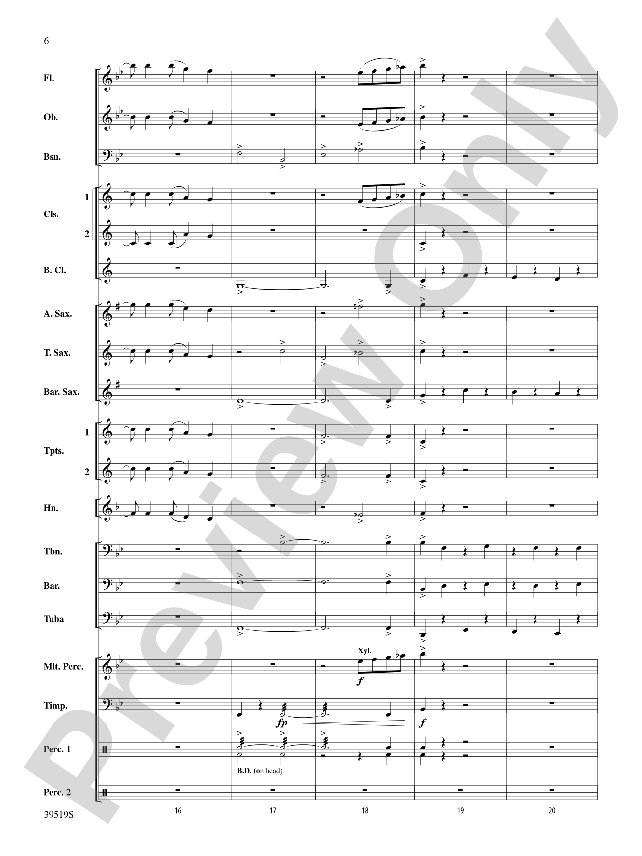 Zydeco Cajun Crawdad Dance: Concert Band Conductor Score & Parts