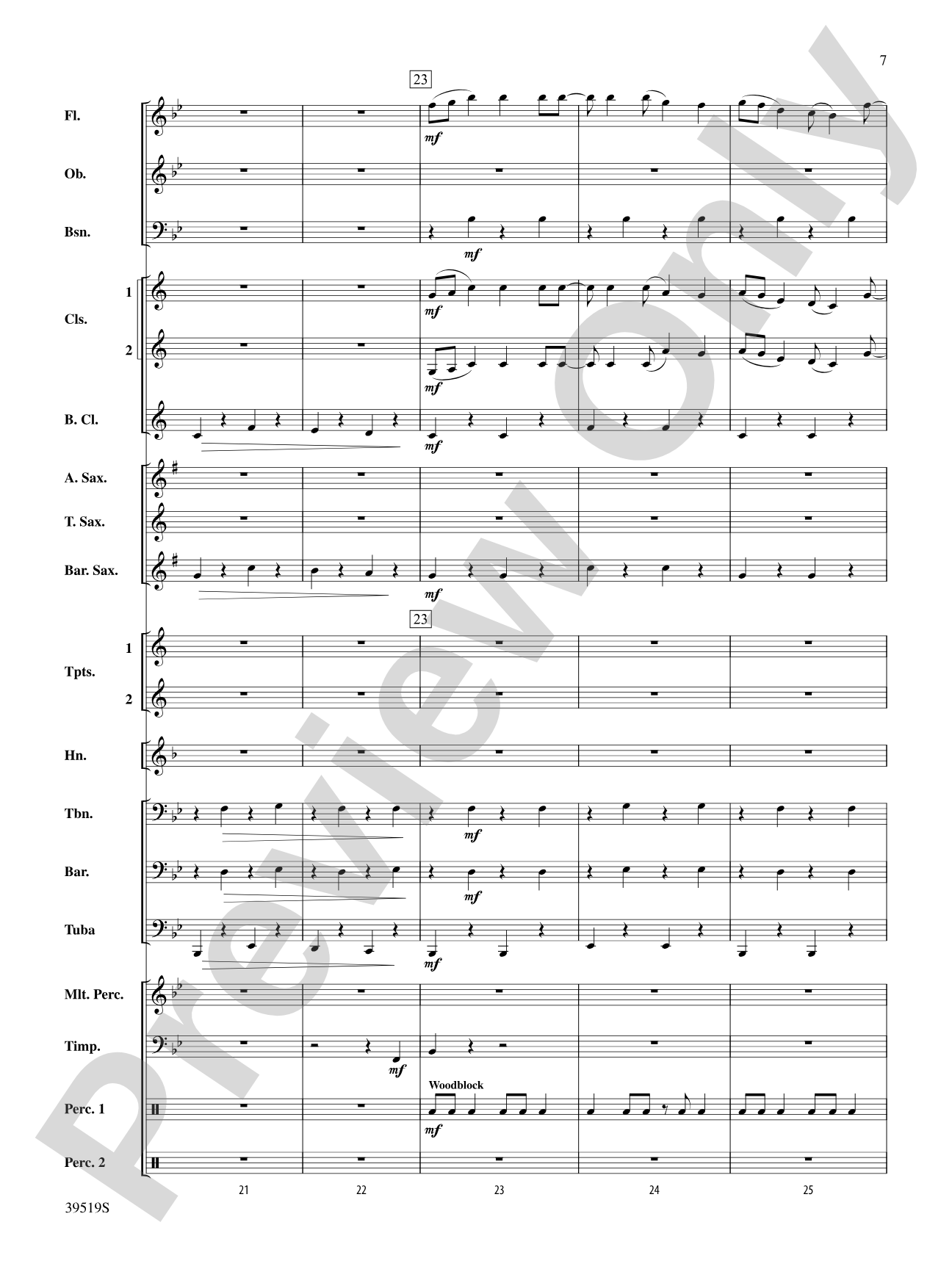 Zydeco Cajun Crawdad Dance: Concert Band Conductor Score & Parts