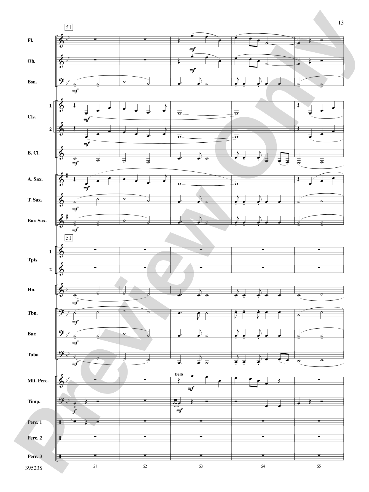 Sailing Onward Until Dawn: Concert Band Conductor Score & Parts