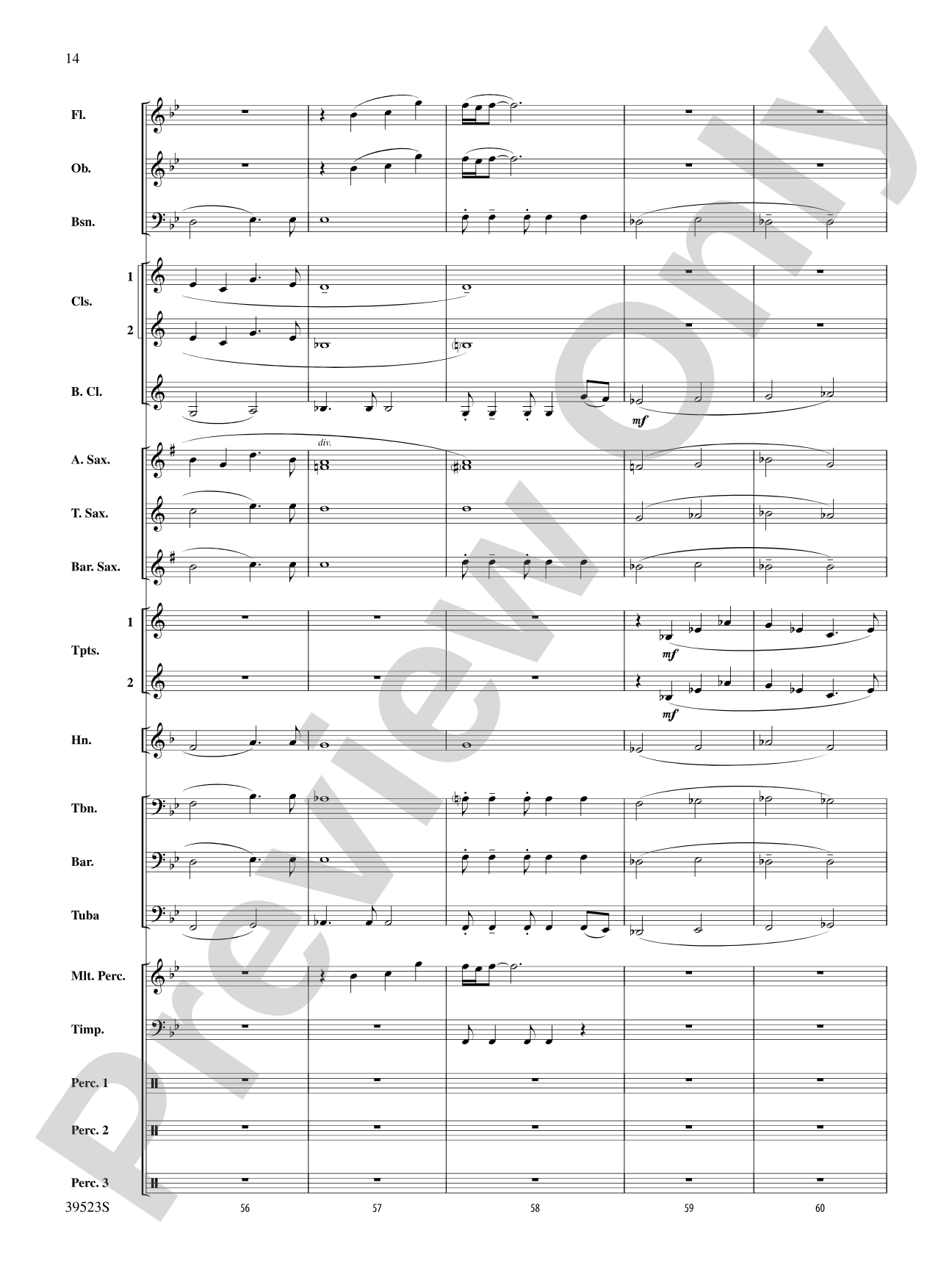 Sailing Onward Until Dawn: Concert Band Conductor Score & Parts